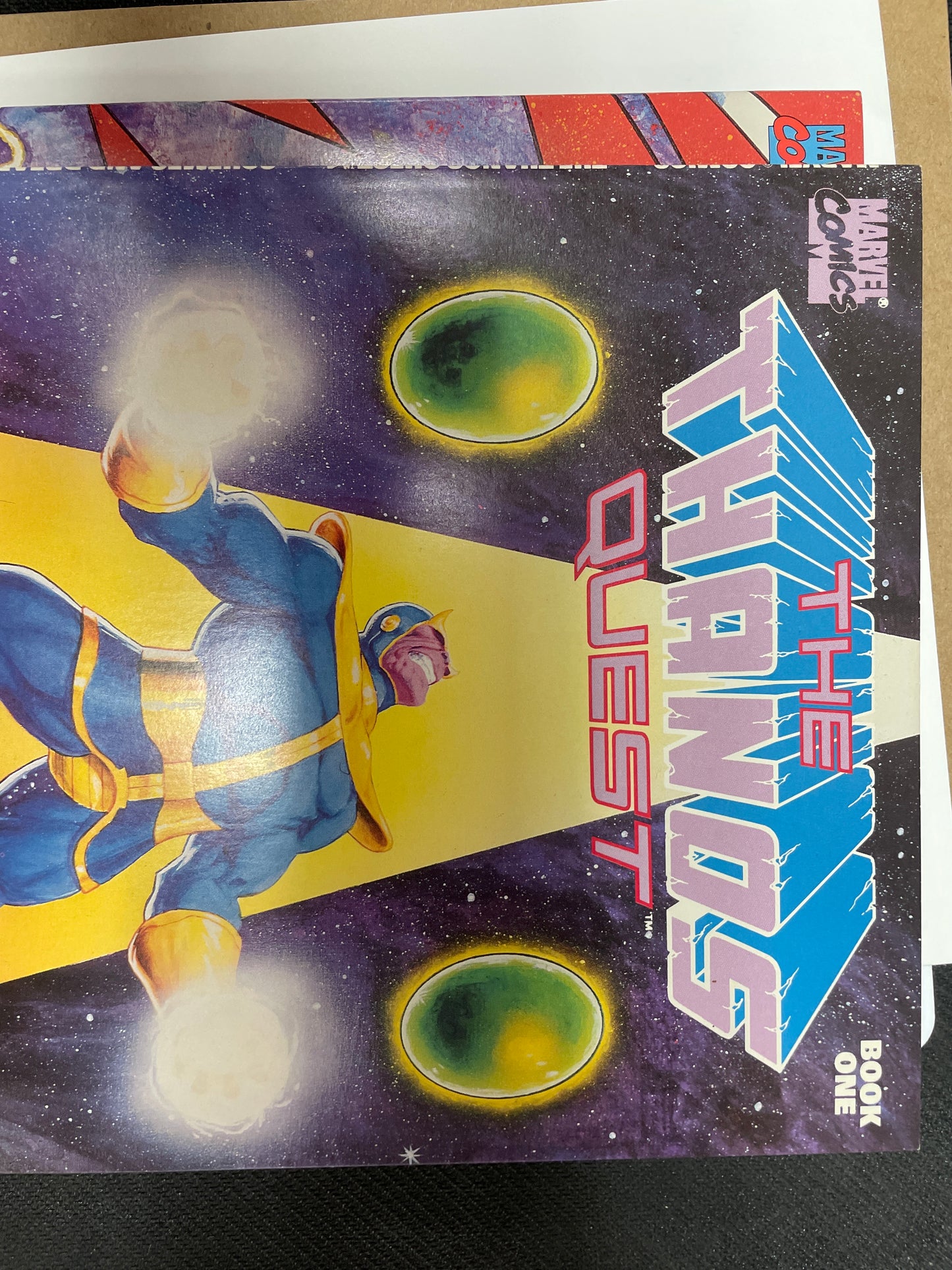 THE THANOS QUEST #1 & #2 (COMPLETE SET, 1980, NM+/MINT! , KEY!) 1st PRINTS! CGC ME!