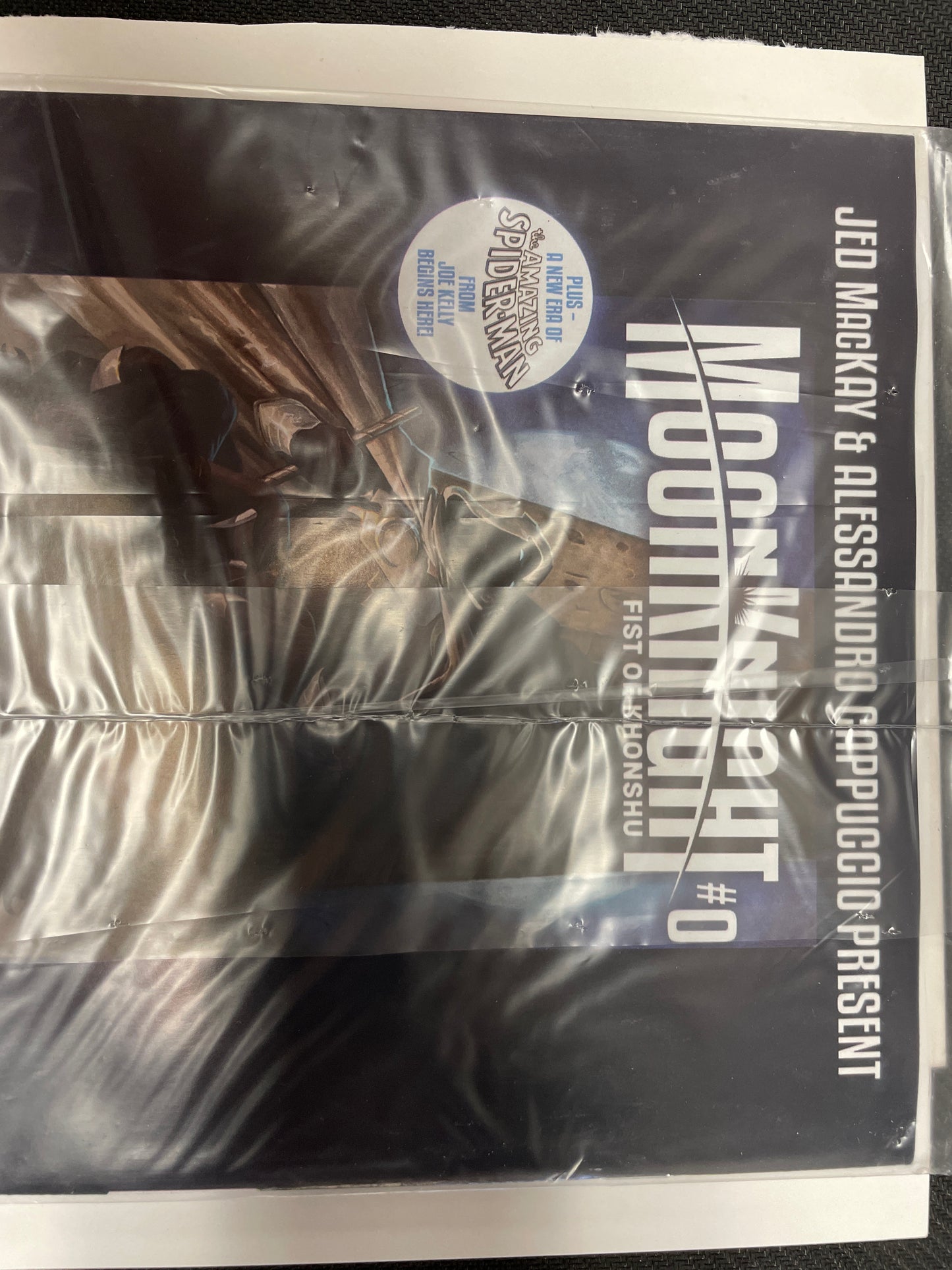 MOON KNIGHT FISTS OF KHONSHU #0 (2024 KEY STUNNER! 1 PER STORE > VHTF VARIANT) NM+/MINT!
