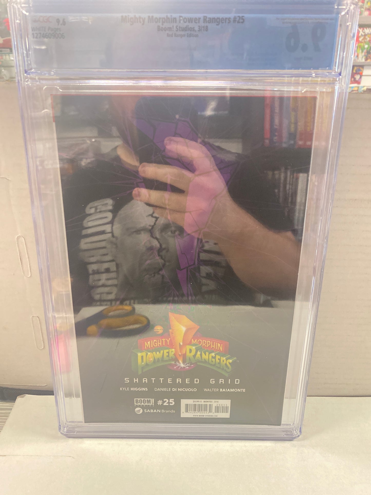 BOOM STUDIOS MIGHTY MORPHIN POWER RANGERS #25 (2018) RED RANGER EDITION CGC 9.6 WP