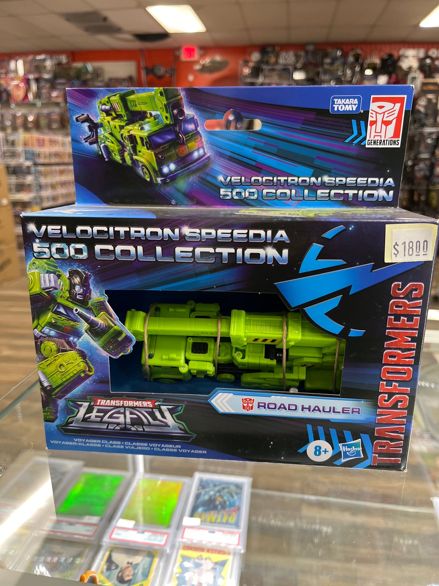 TRANSFORMERS ROAD HAULER VELOCITRON SPEEDIA 500 COLLECTION