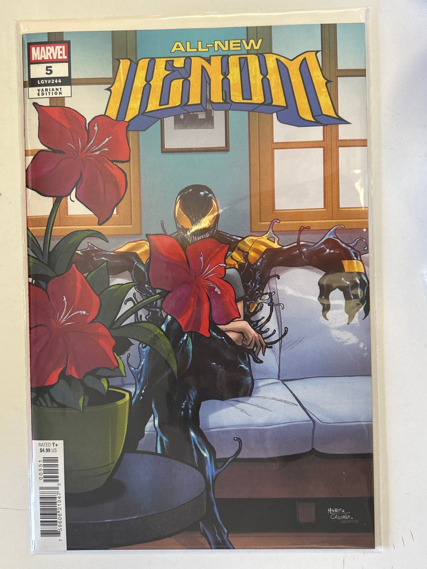 MARVEL COMICS ALL NEW VENOM #5 REVEAL VARIANT