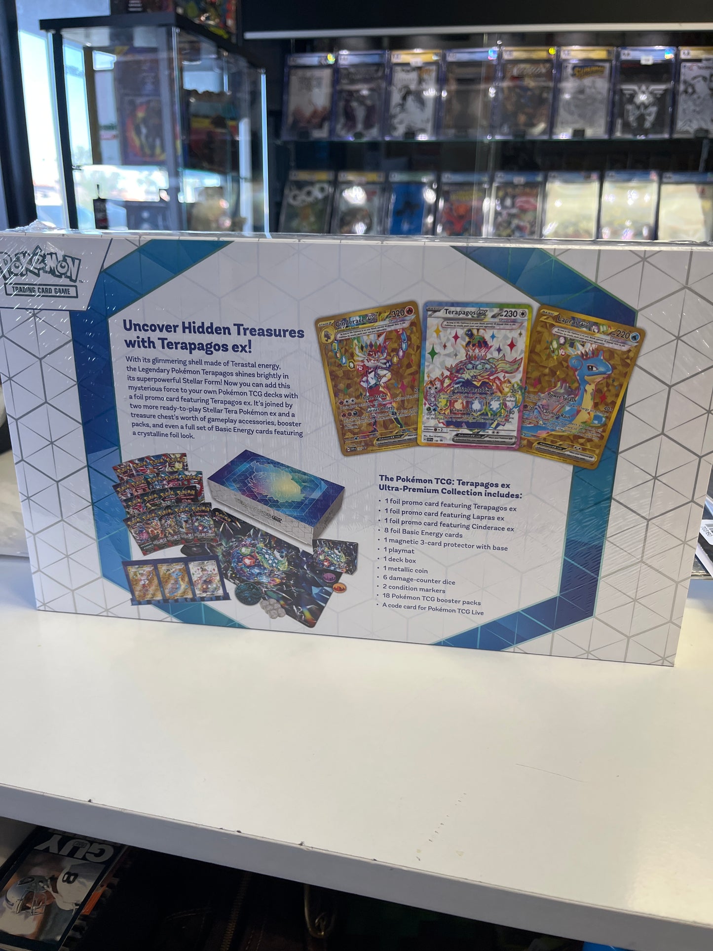 POKÉMON TRADING CARD GAME TERAPAGOS EX ULTRA-PREMIUM COLLECTION