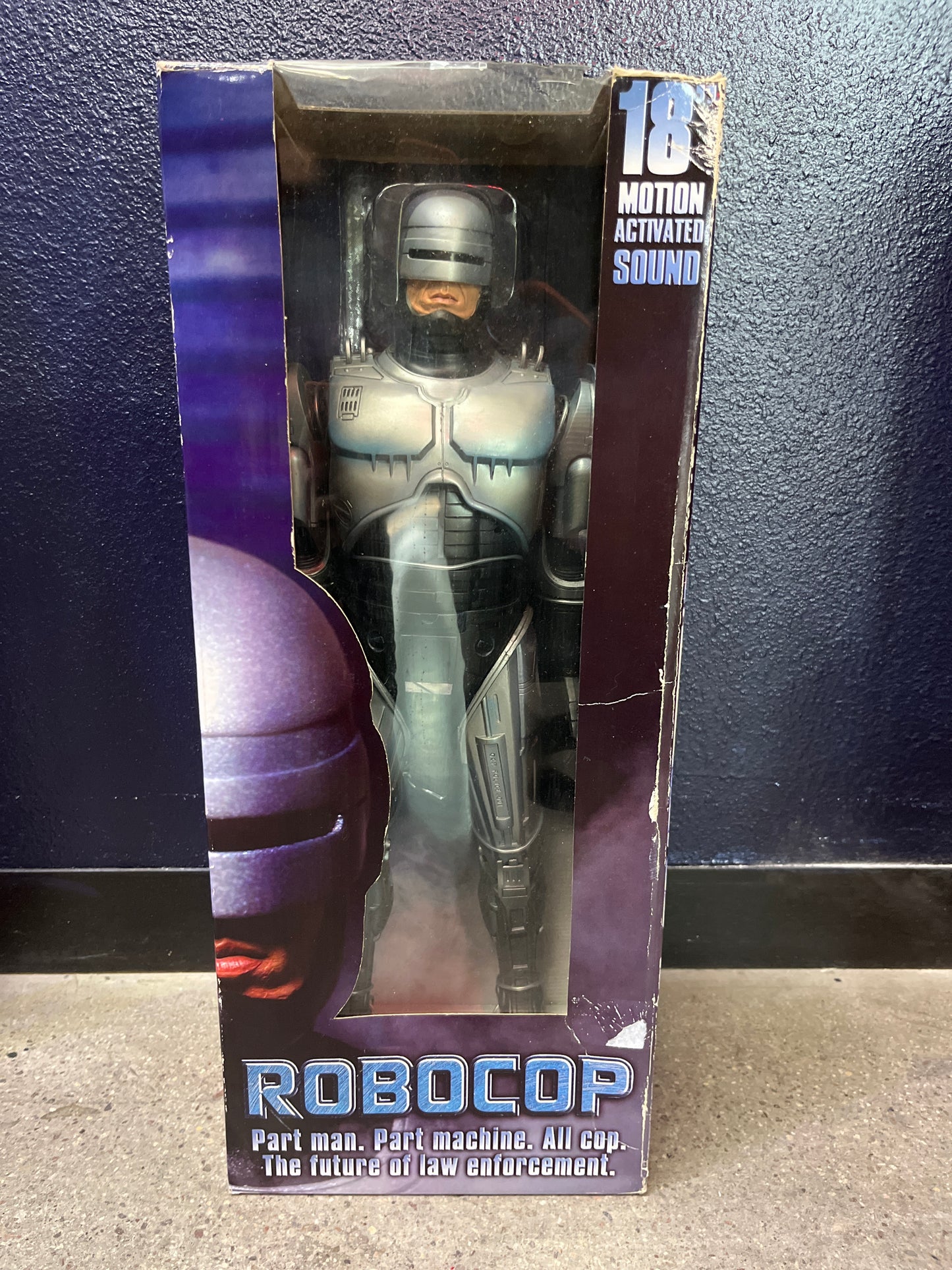 NECA robocop 18” motion activated sound action figure