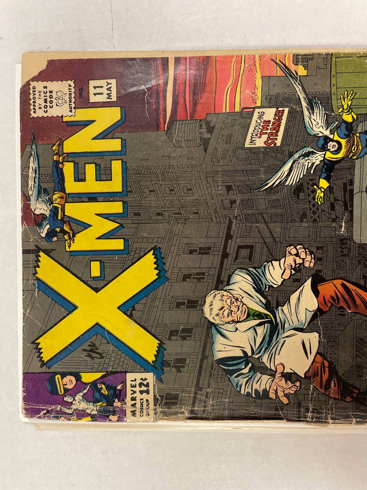 THE X-MEN #11 (1965, EARLY MARVEL SILVER AGE KEY COMIC!) 1st APPEARANCE OF THE STRANGER! GOOD+