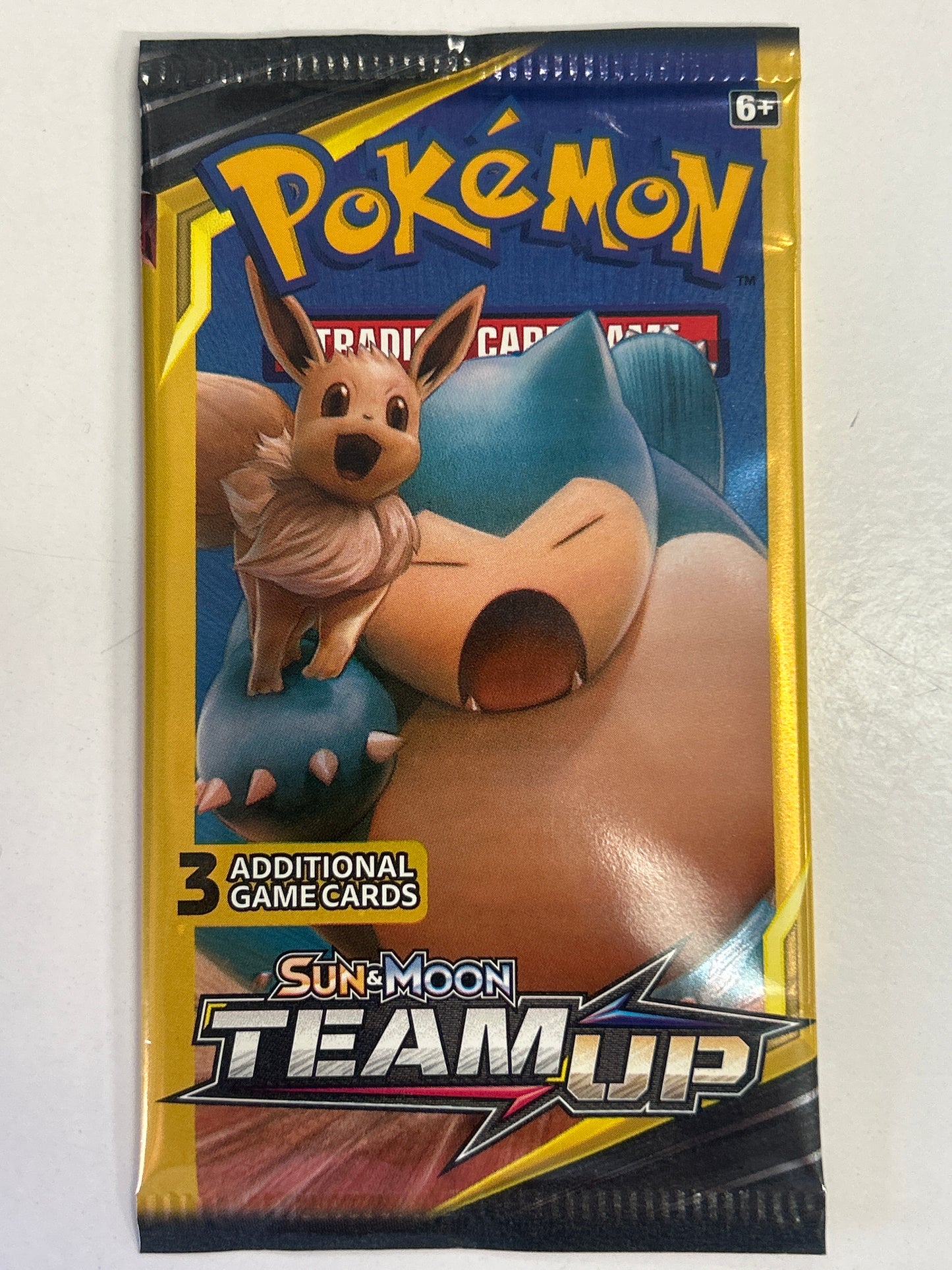 POKÉMON TCG SUN & MOON TEAM UP 3 CARD BOOSTER PACK