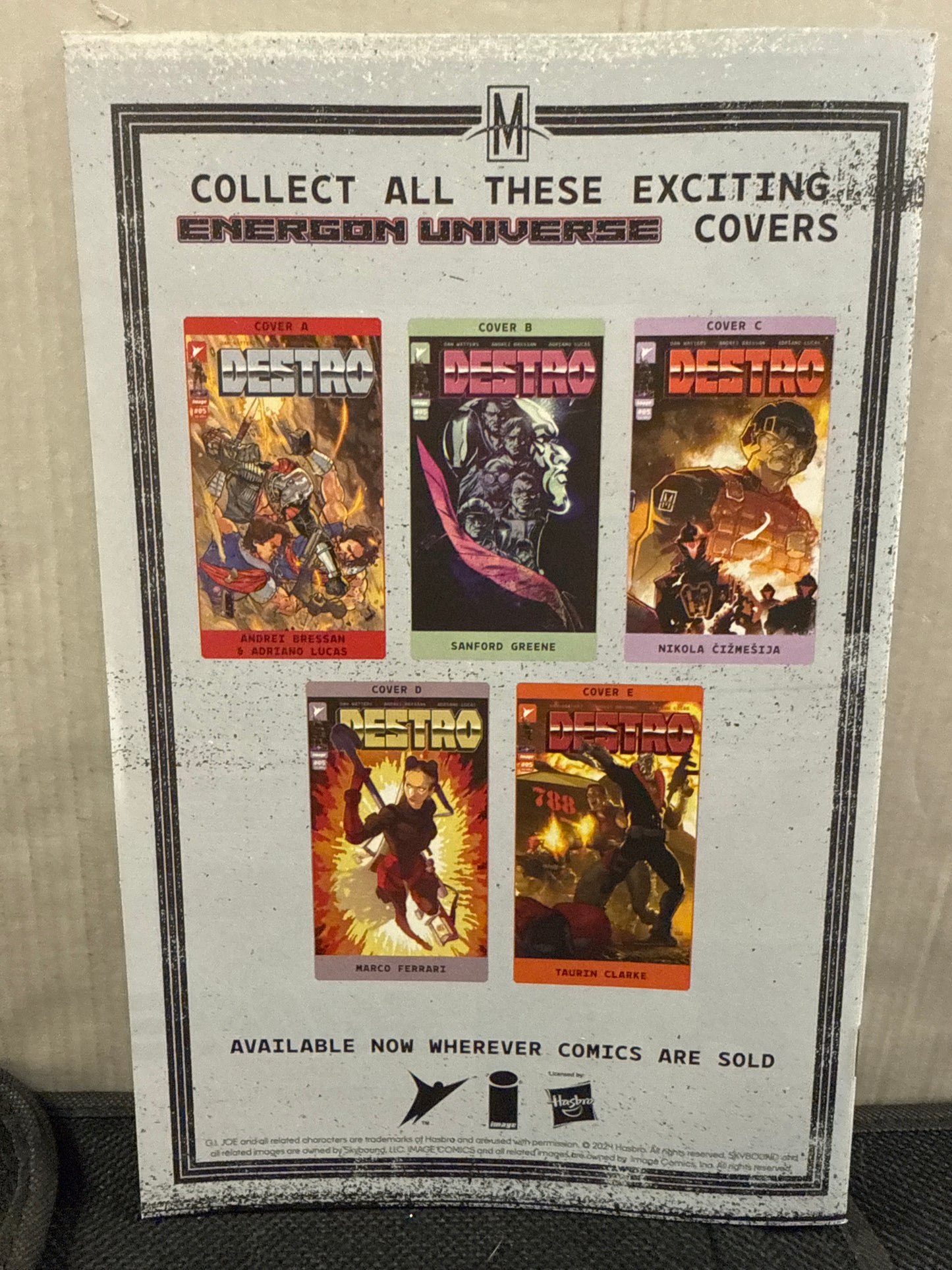 IMAGE COMICS DESTRO #5
