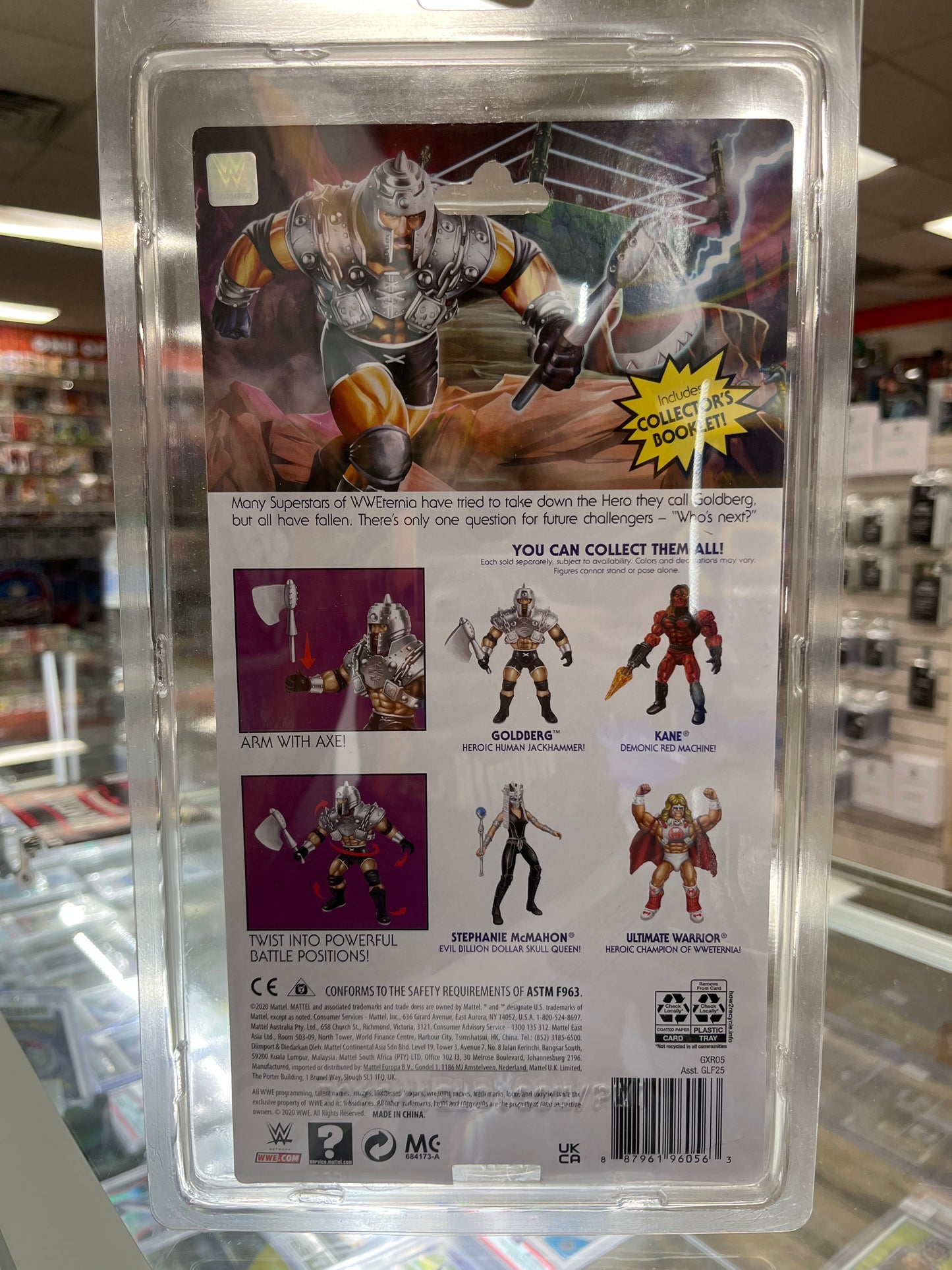 MATTEL MASTERS OF THE UNIVERSE GOLDBERG