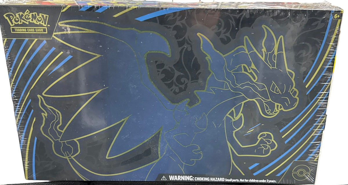 POKEMON TCG MEGA EVOLUTION PHANTASMAL FLAMES MEGA CHARIZARD EX UPC ULTRA PREMIUM BOX