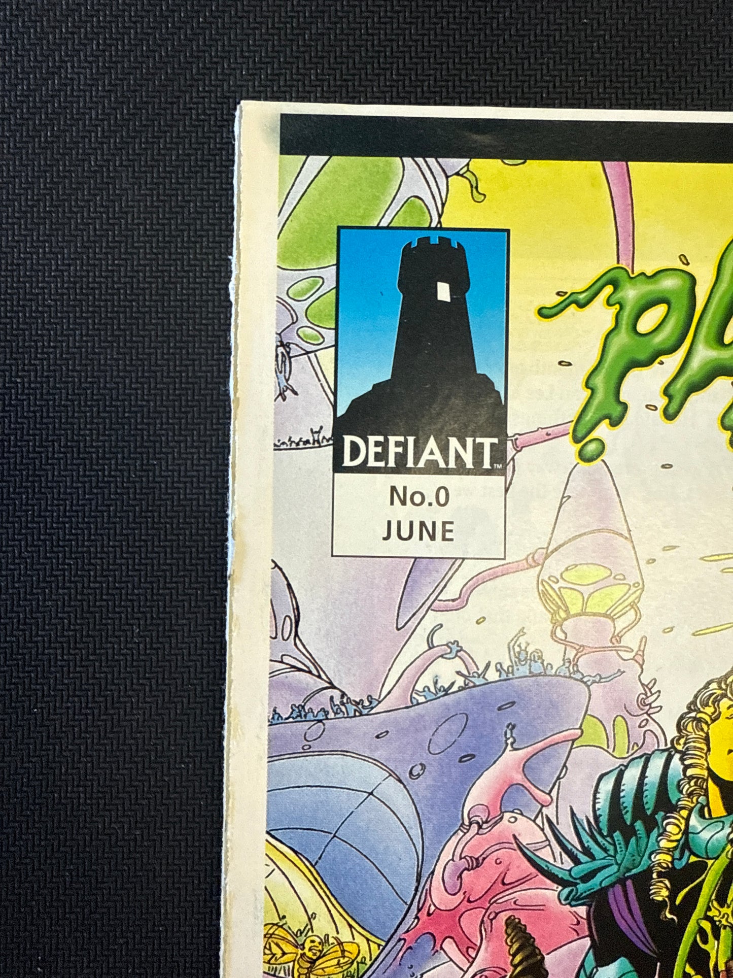DEFIANT COMICS PLASM #0 Jim Shooter LEGEND