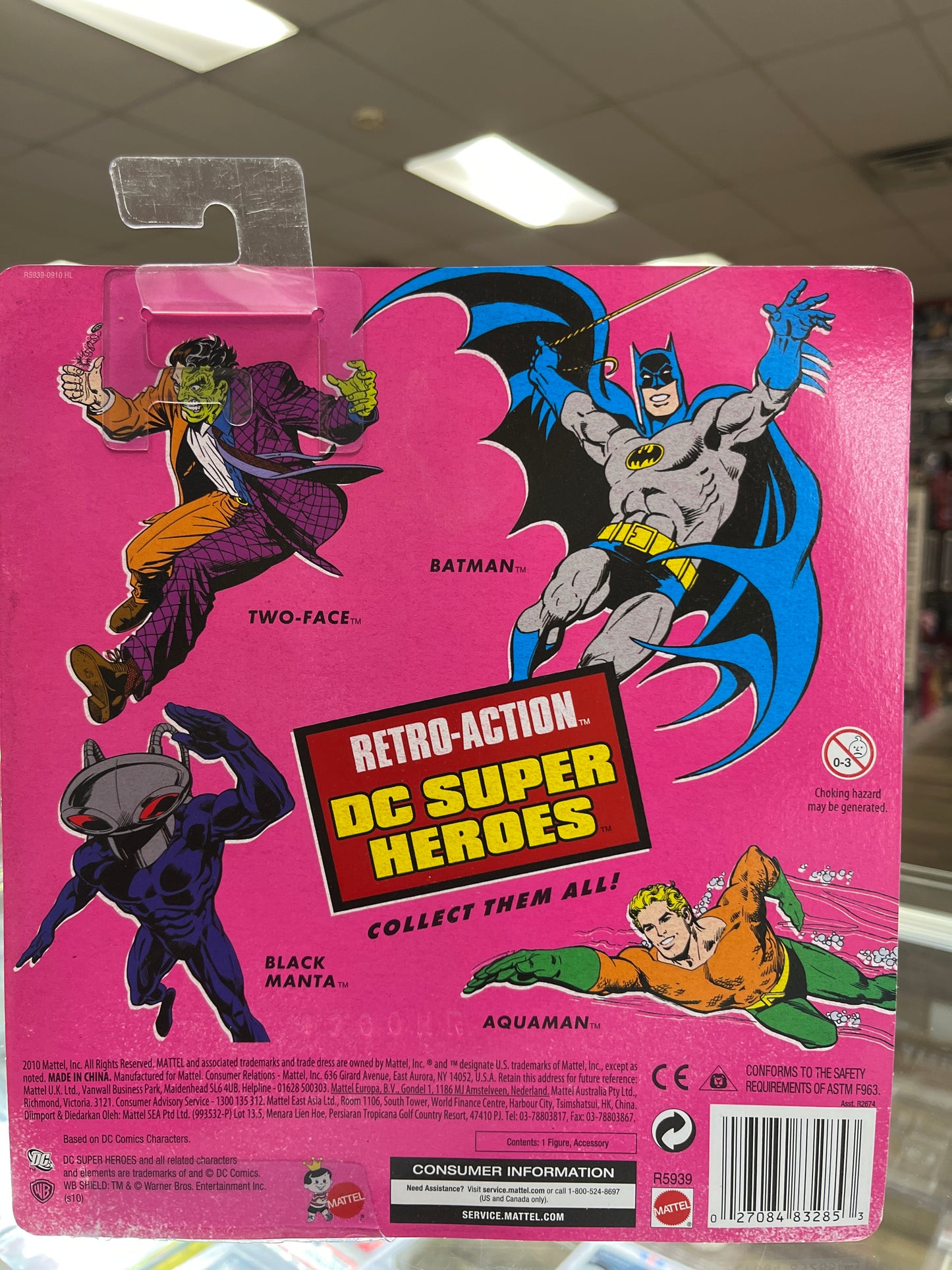 RETRO-ACTION DC SUPER HERO AQUAMAN ACTION FIGURE