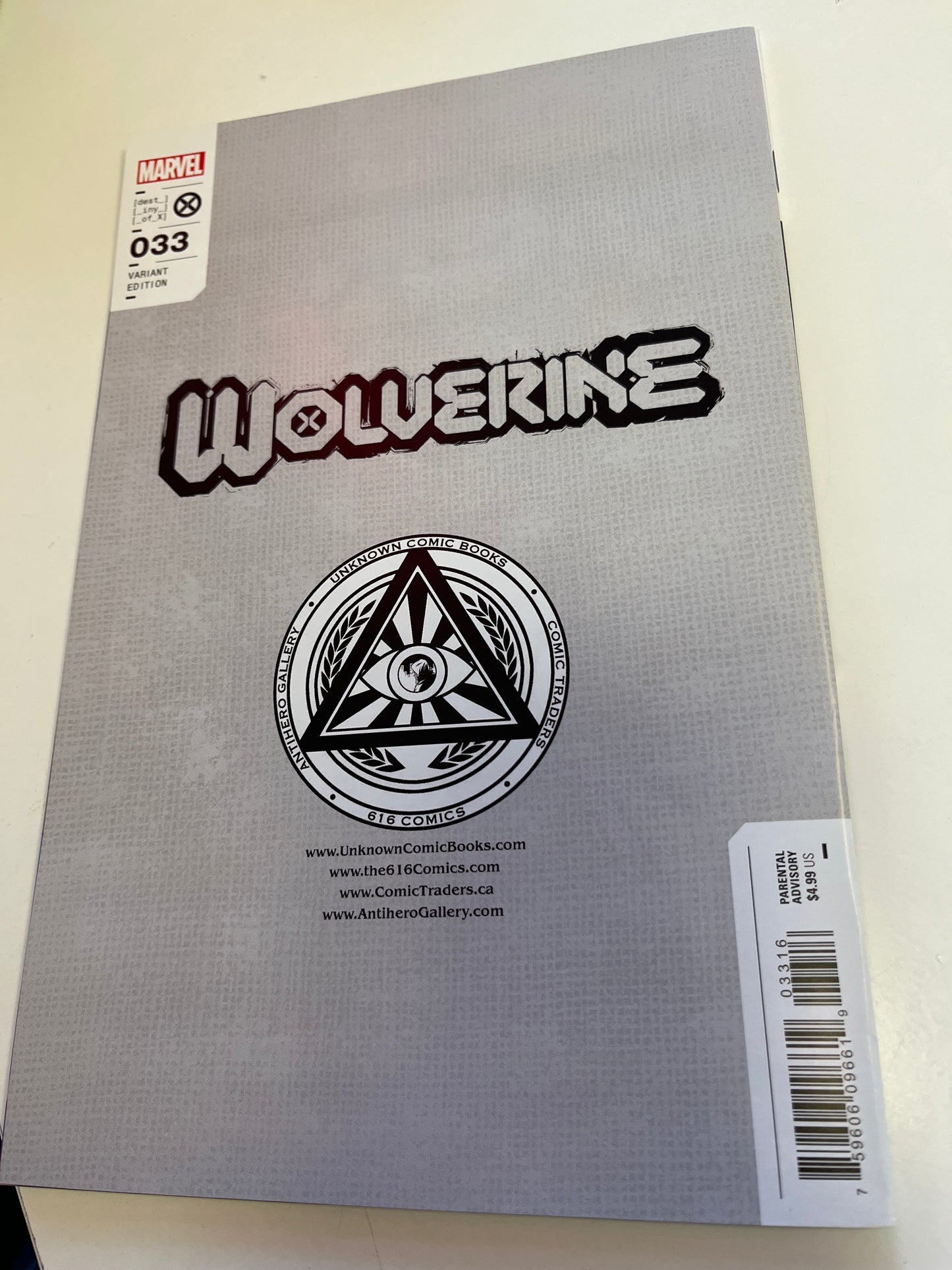 MARVEL- WOLVERINE #033