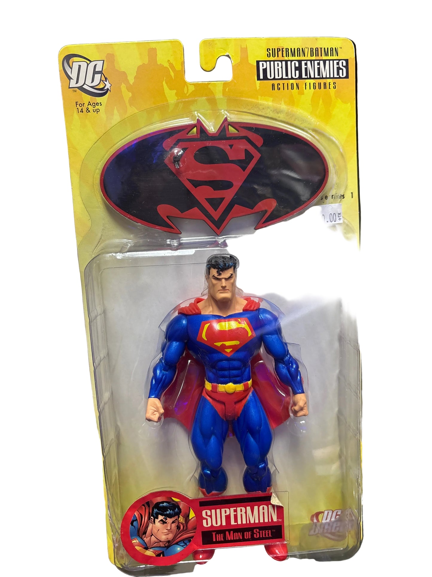 DC SUPERMAN/BATMAN PUBLIC ENEMIES ACTION FIGURES SUPERMAN