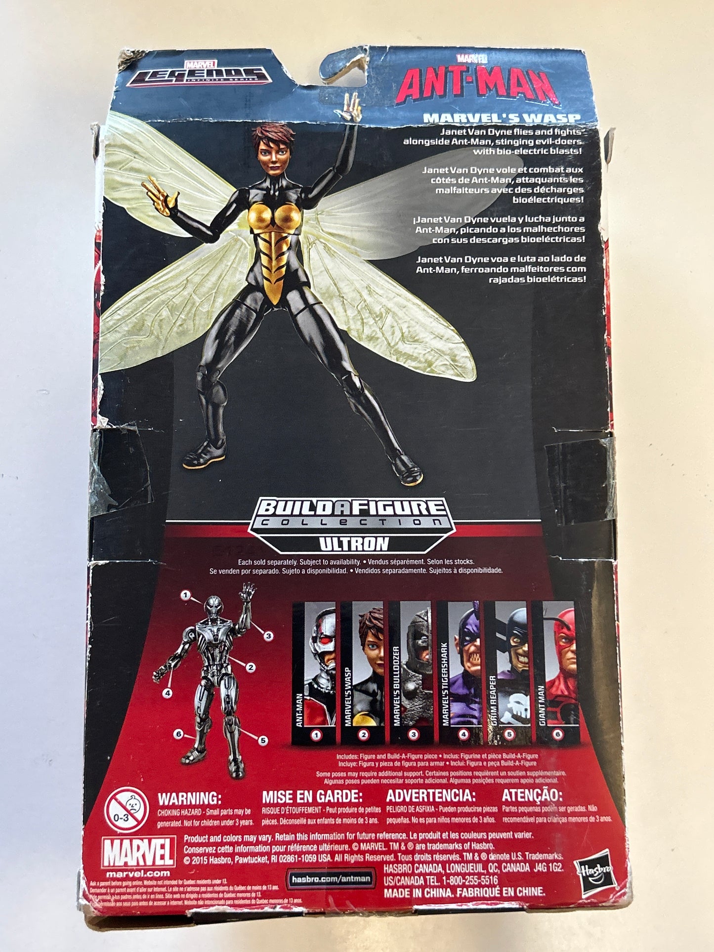 MARVEL LEGENDS SERIES MARVEL’S WASP SEALED