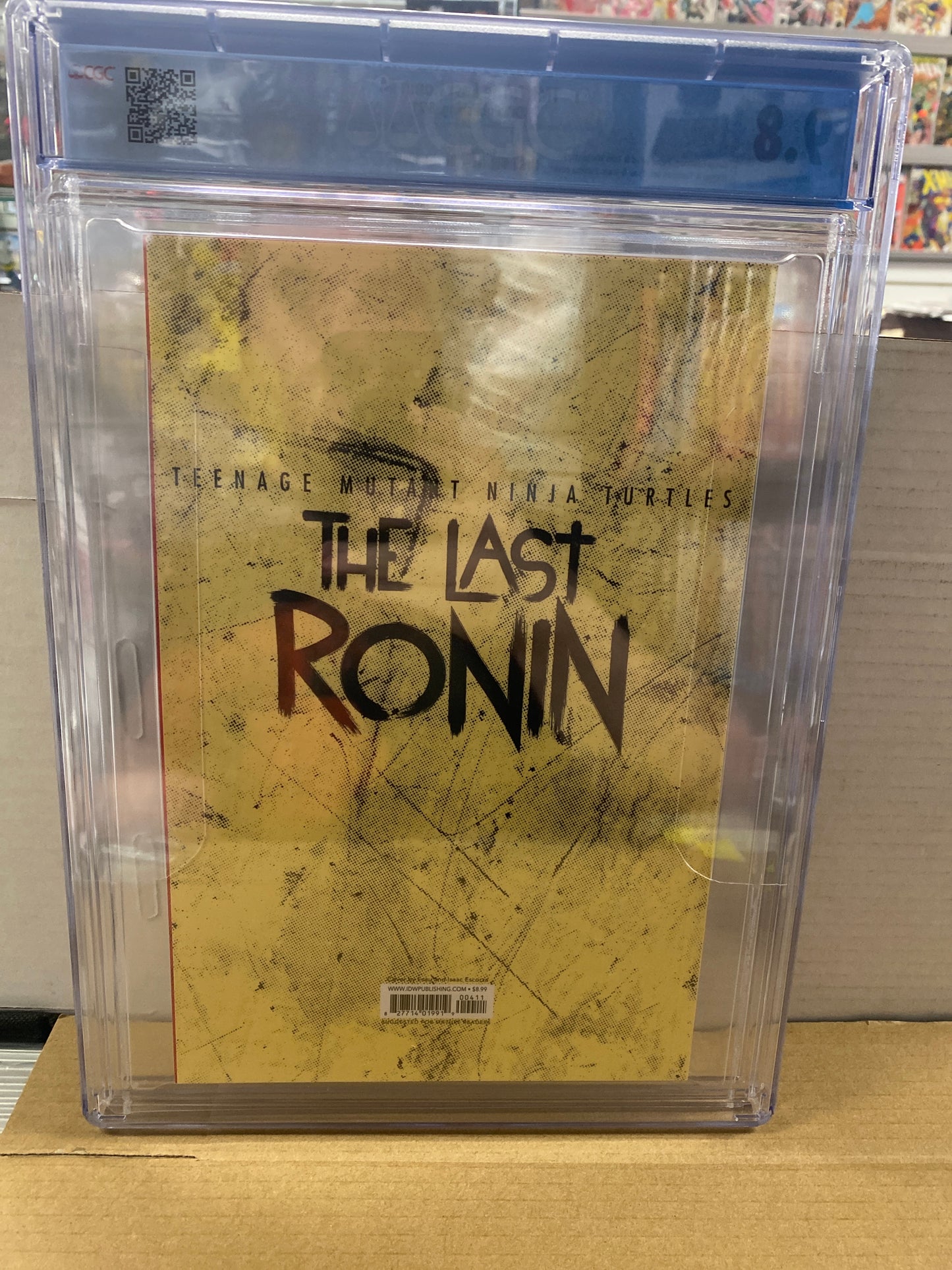 IDW PUBLISHING TEENAGE MUTANT NINJA TURTLES THE LAST RONIN #4 (2021) CGC 9.8 WP