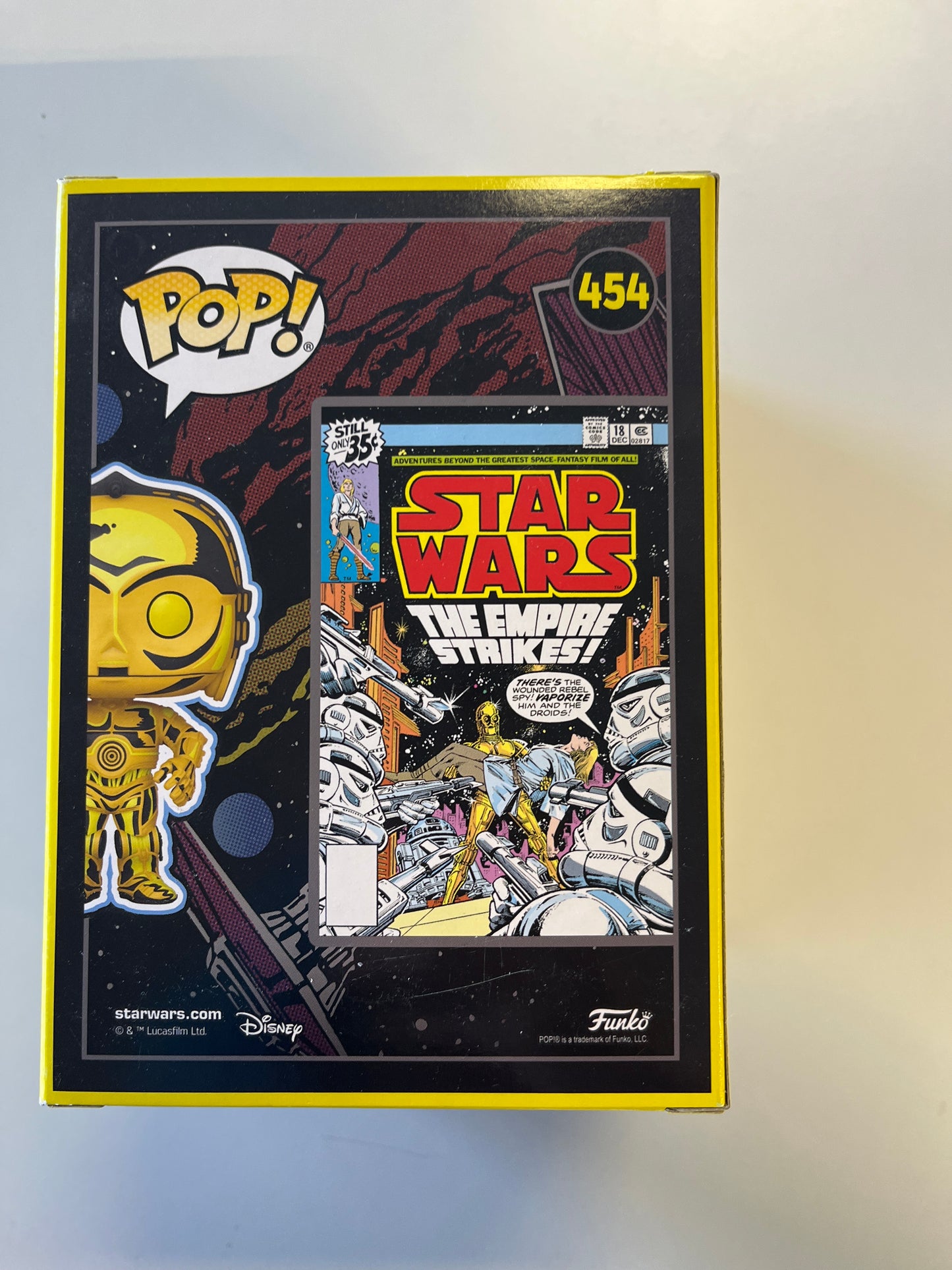 FUNKO POP #454 STAR WARS THE EMPIRE STRIKES BACK C-3P0