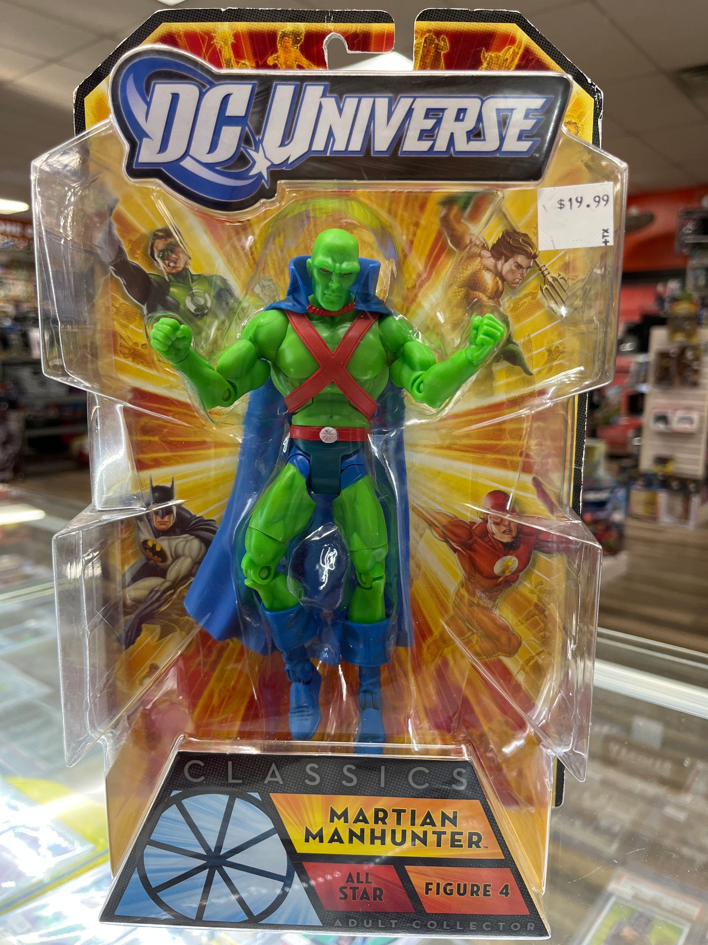 DC UNIVERSE MARTIAN MANHUNTER ACTION FIGURE