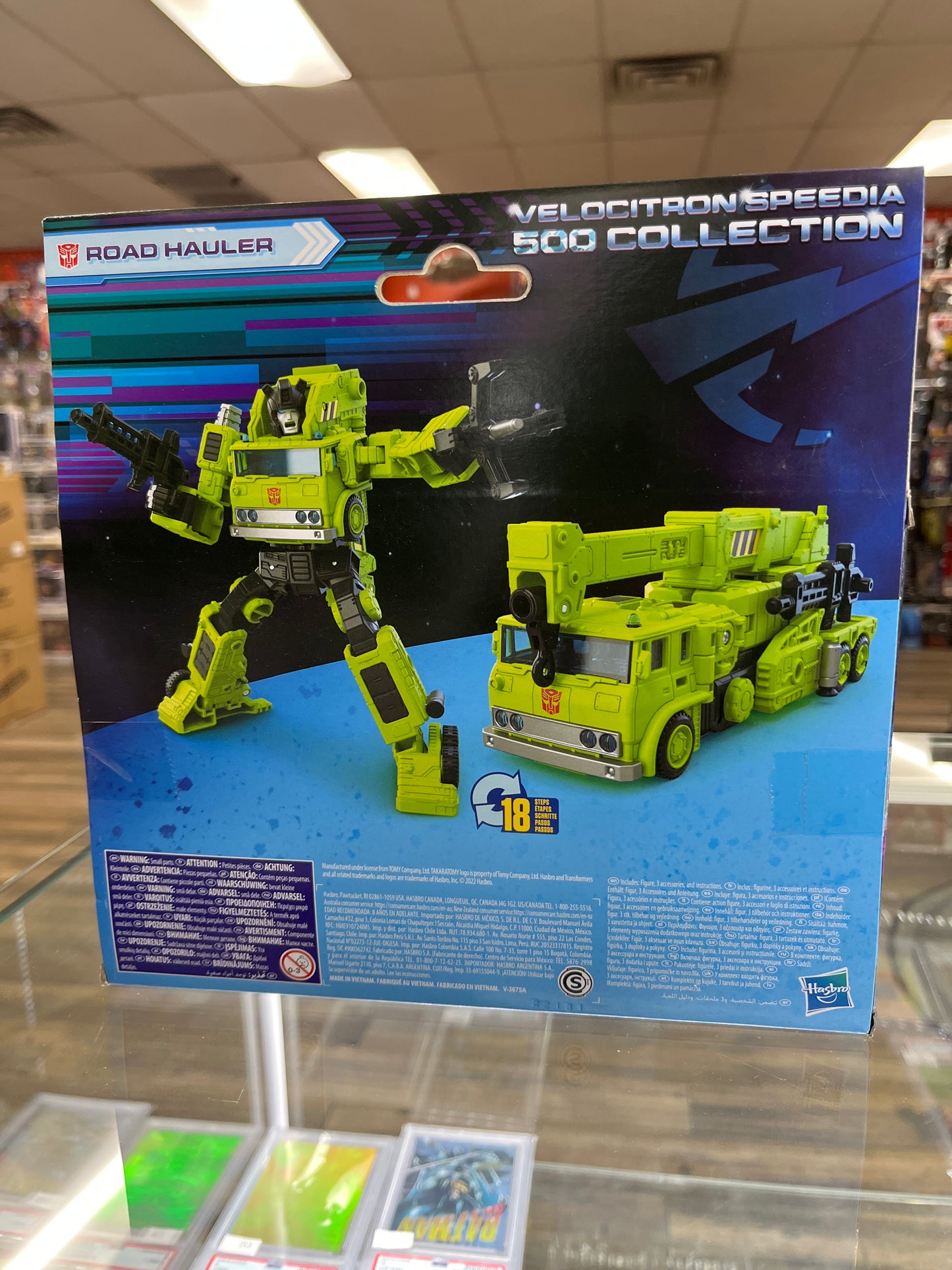 TRANSFORMERS ROAD HAULER VELOCITRON SPEEDIA 500 COLLECTION