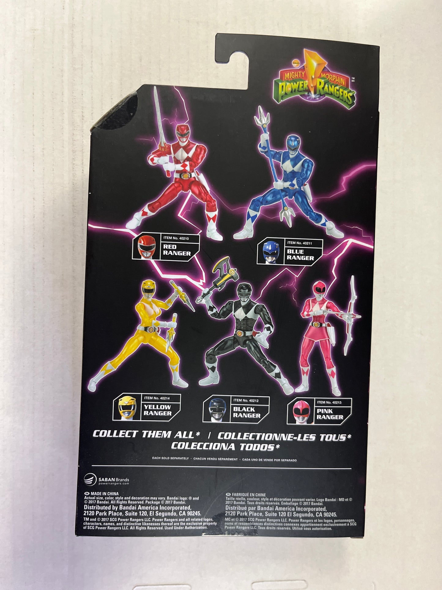 Saban’s Mighty Morphin Power Rangers Legacy Collection Pink Ranger