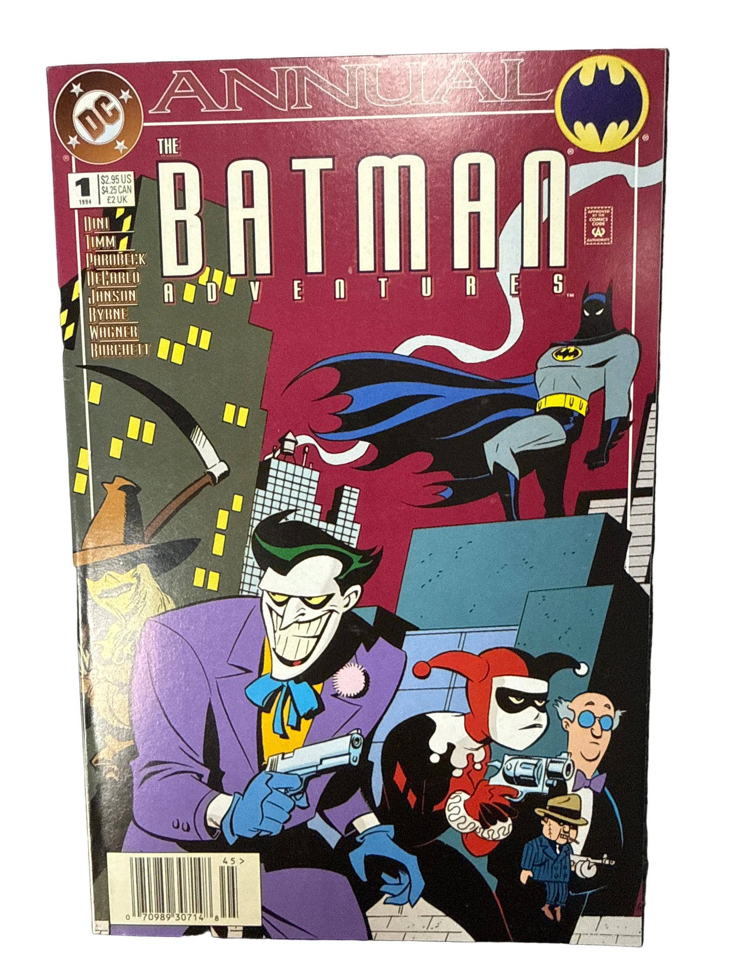 DC COMICS BATMAN BEYOND ADVENTURES ANNUAL #1