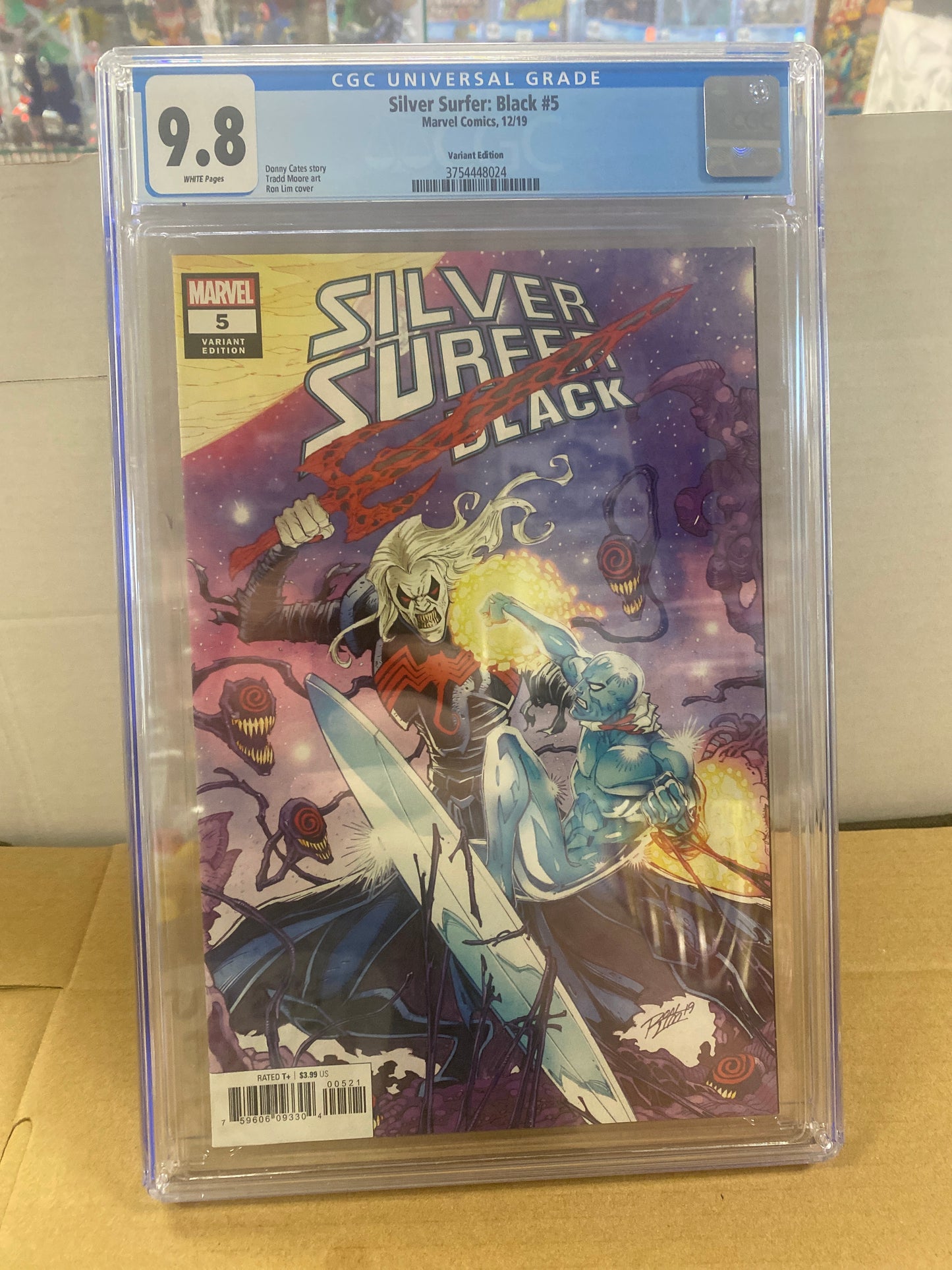 MARVEL COMICS SILVER SURFER BLACK CGC 9.8