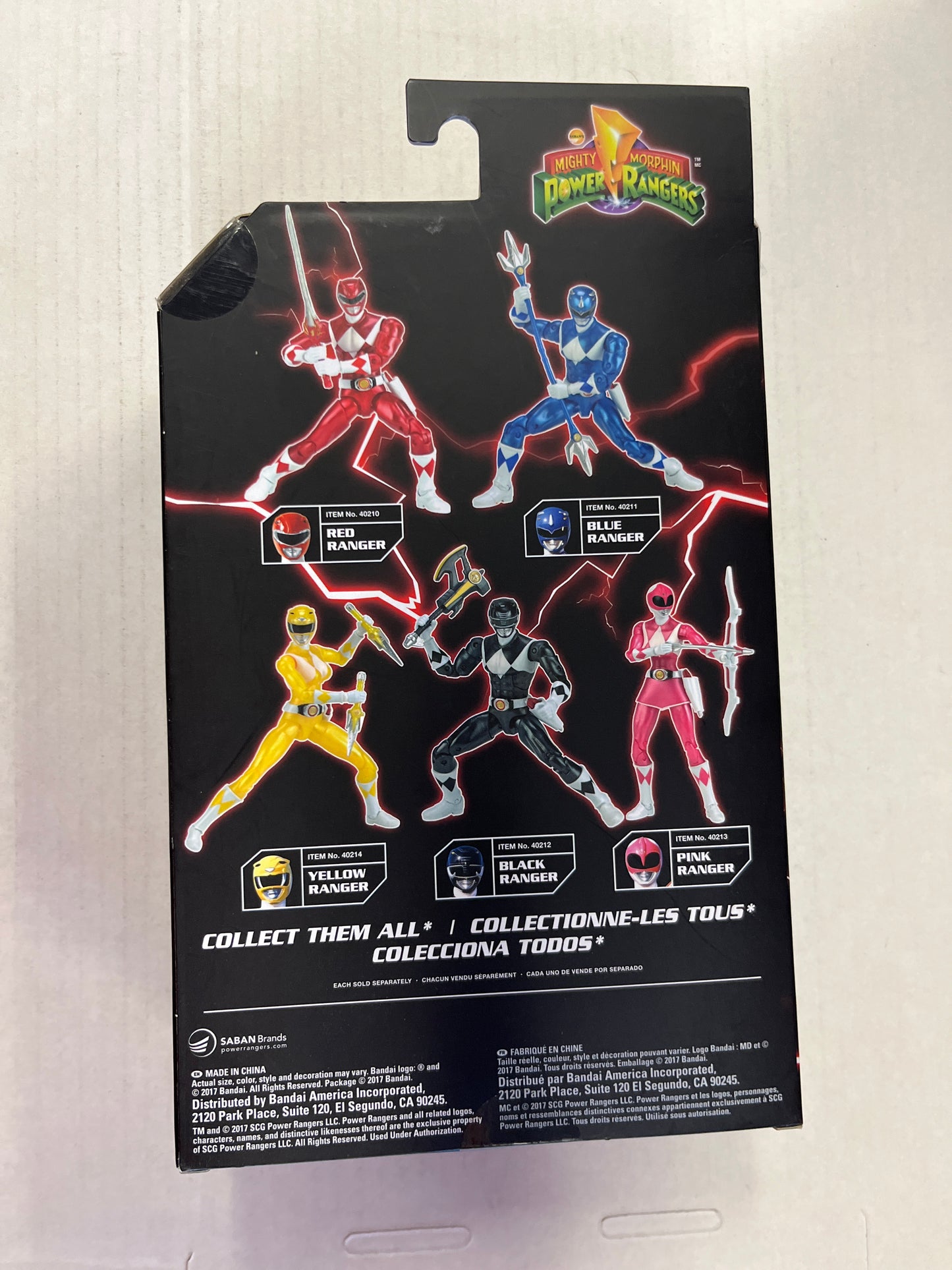 Saban’s Mighty Morphin Power Rangers Legacy Collection Red Ranger