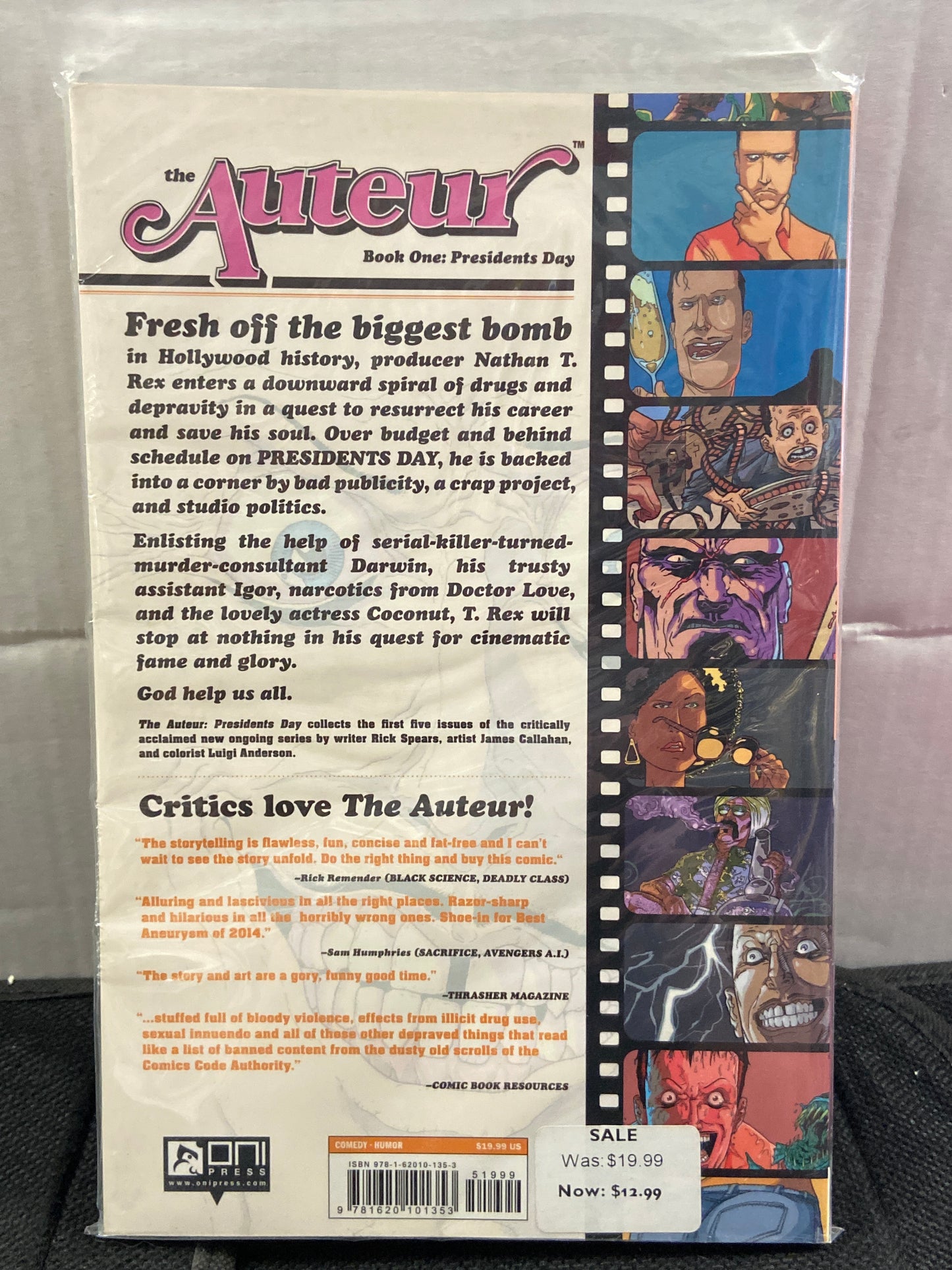 ONI PRESS THE AUTEUR BOOK 1 PRESIDENTS DAY