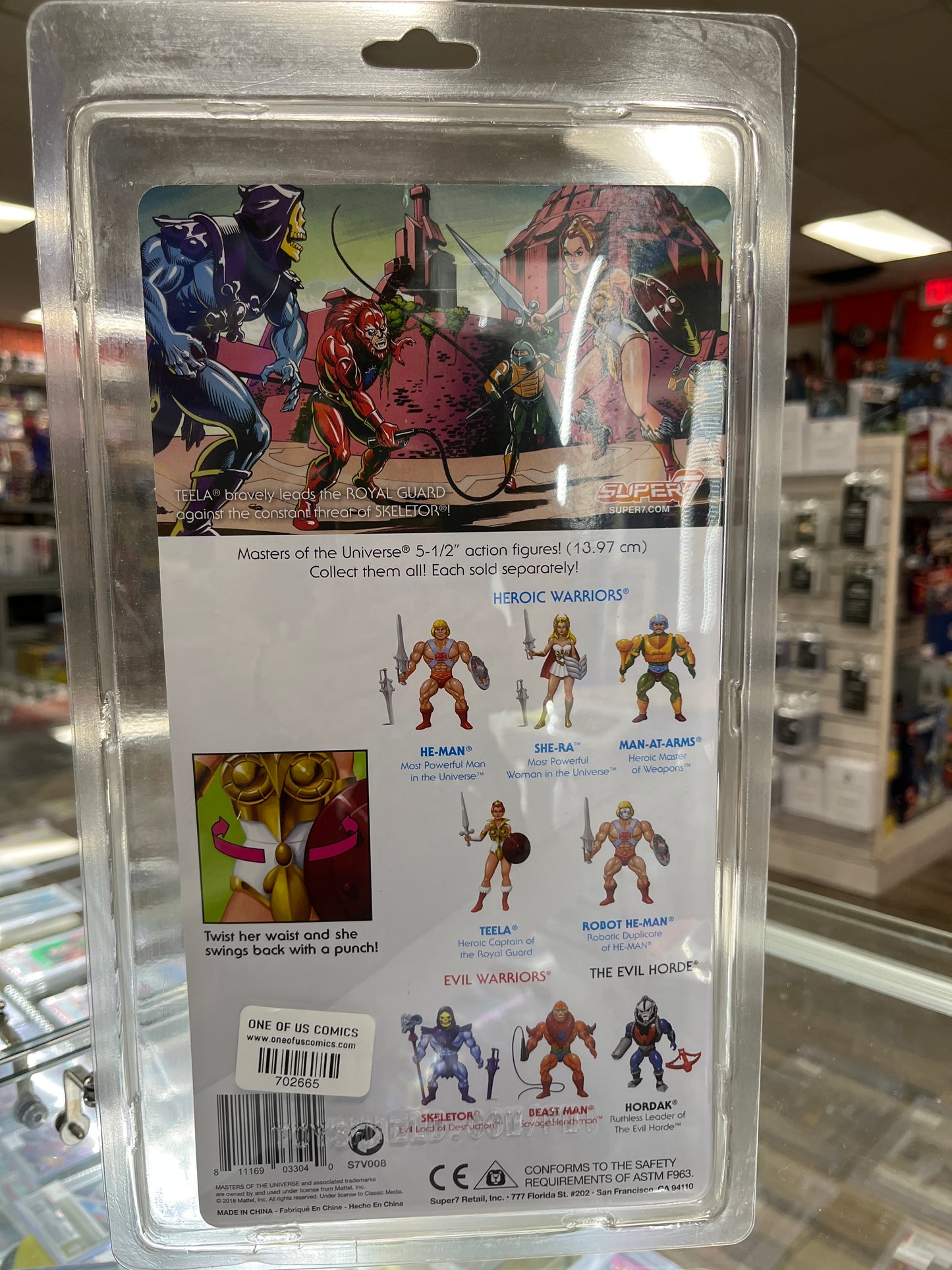 MASTERS OF THE W UNIVERSE TEELA
