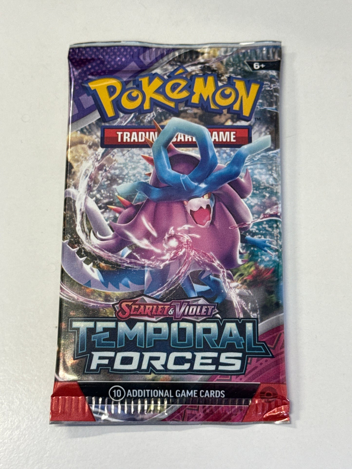Pokemon Trading Card Game Scarlet & Violet TEMPORAL FORCES Booster Pack