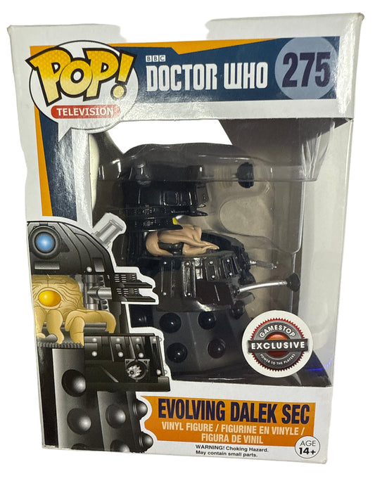 FUNKO POP BBC DOCTOR WHO EVOLVING DALEK SEC GAMESTOP EXCLUSIVE #275
