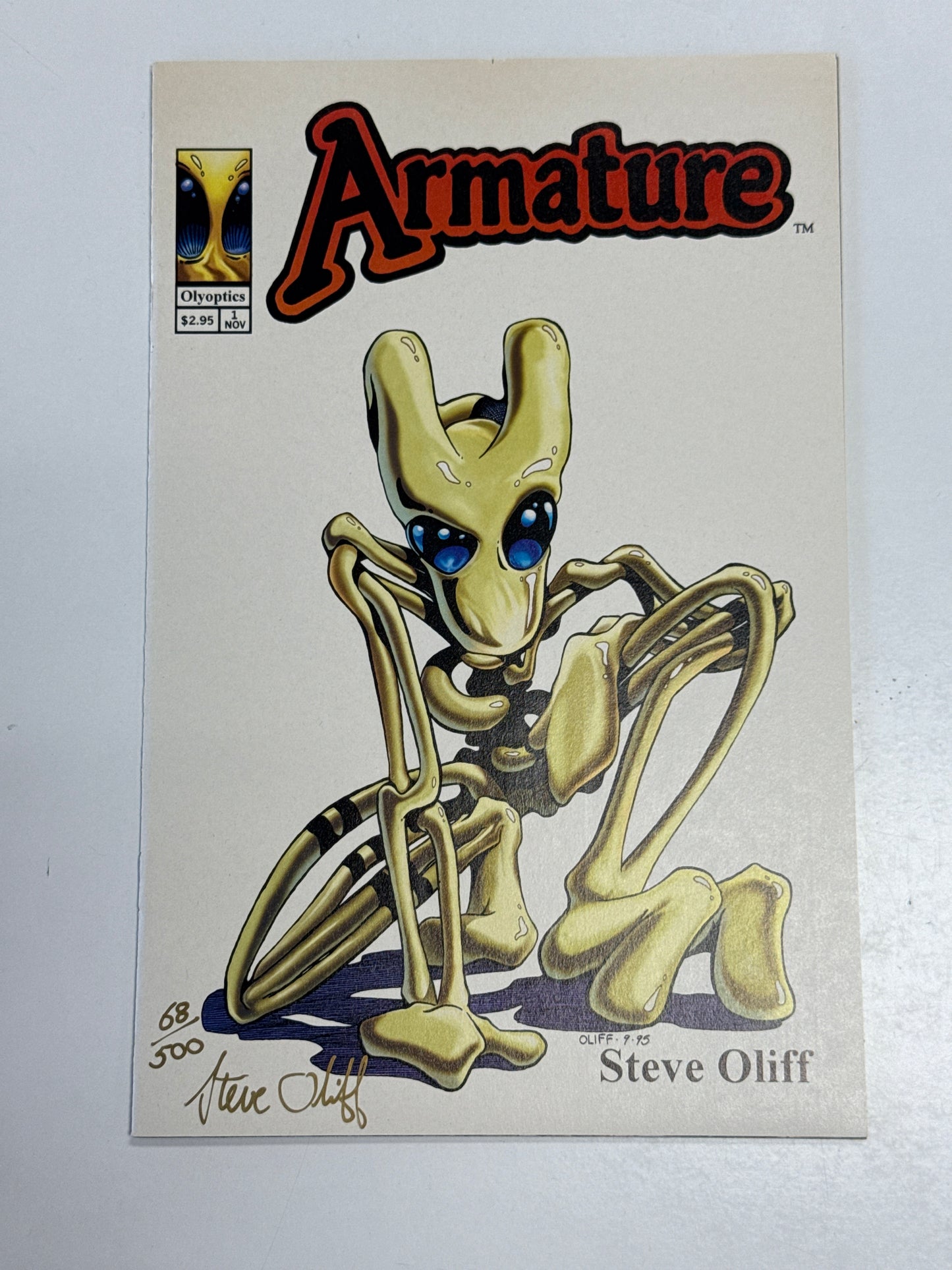OLYOPTICS ARMATURE SIGNED BY STEVE OLIFF 68/500