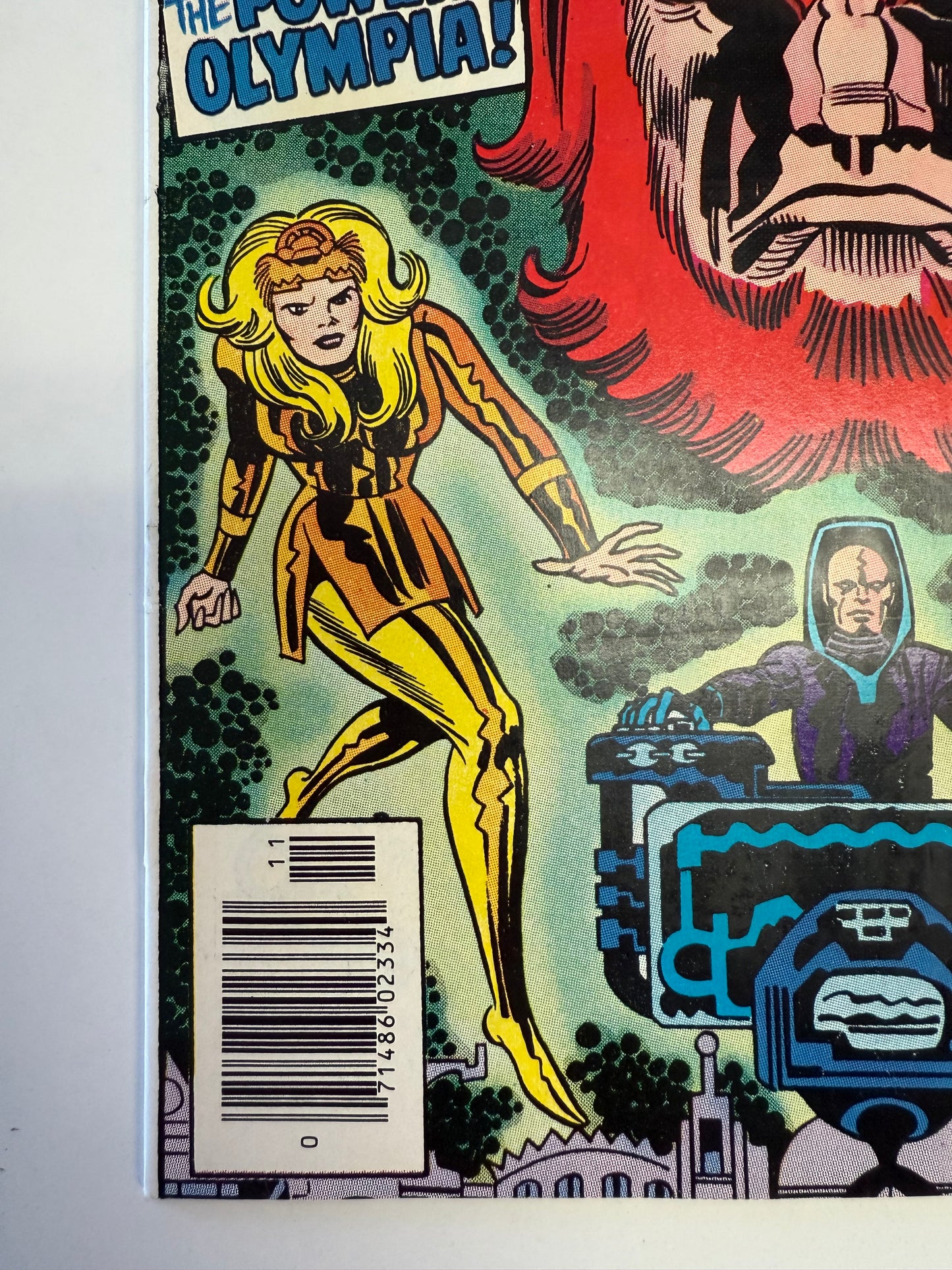 MARVEL COMICS THE ETERNALS #5 JACK KIRBY 1ST APP THENA, DOMO, MAKKARI & ZURAS MARVEL 1976