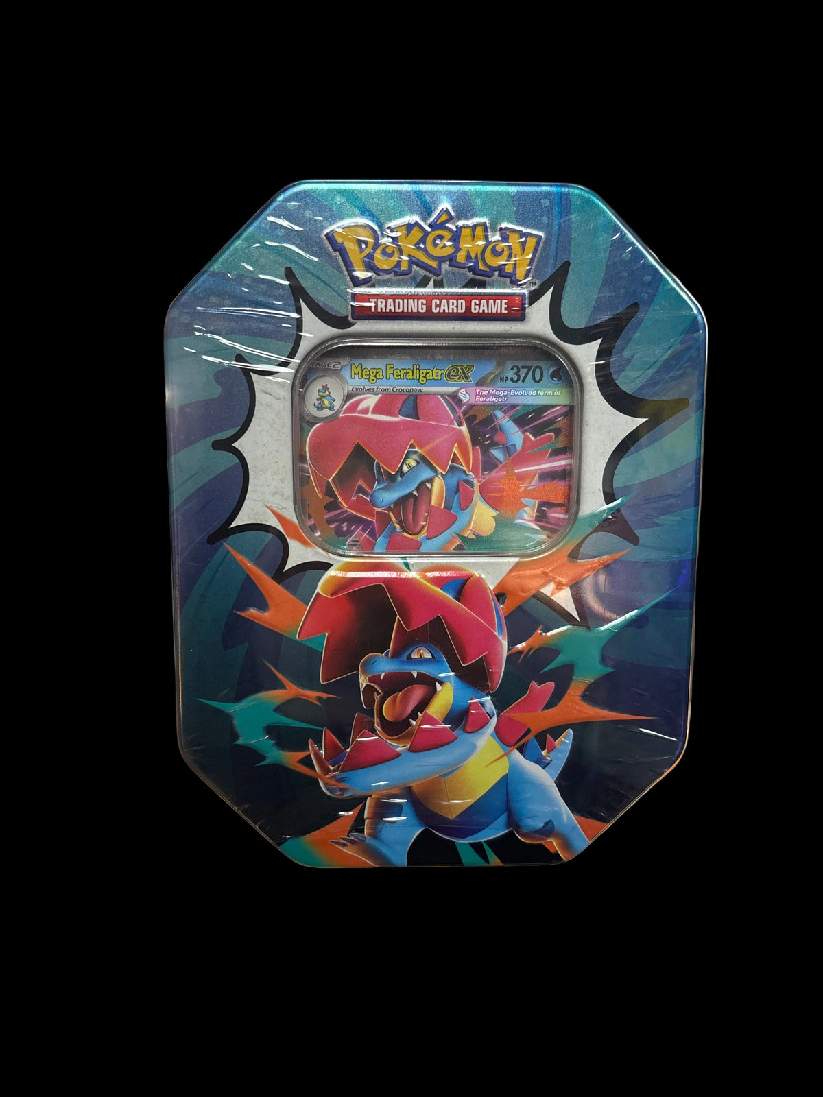 POKEMON MEGA EVOLUTION ASCENDED HEROES FERALIGATR TIN