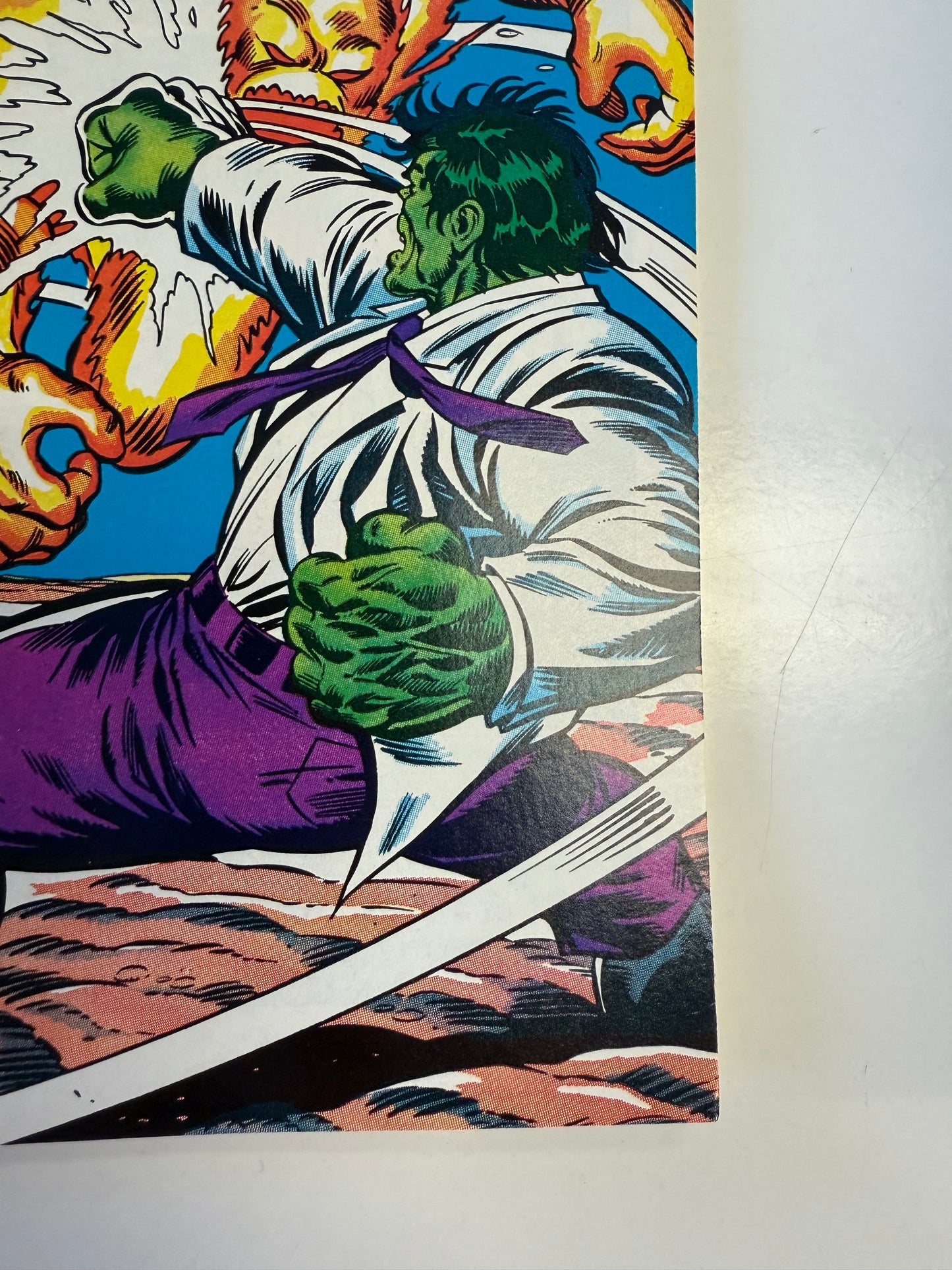 MARVEL COMICS INCREDIBLE HULK #285 silver Direct 1986