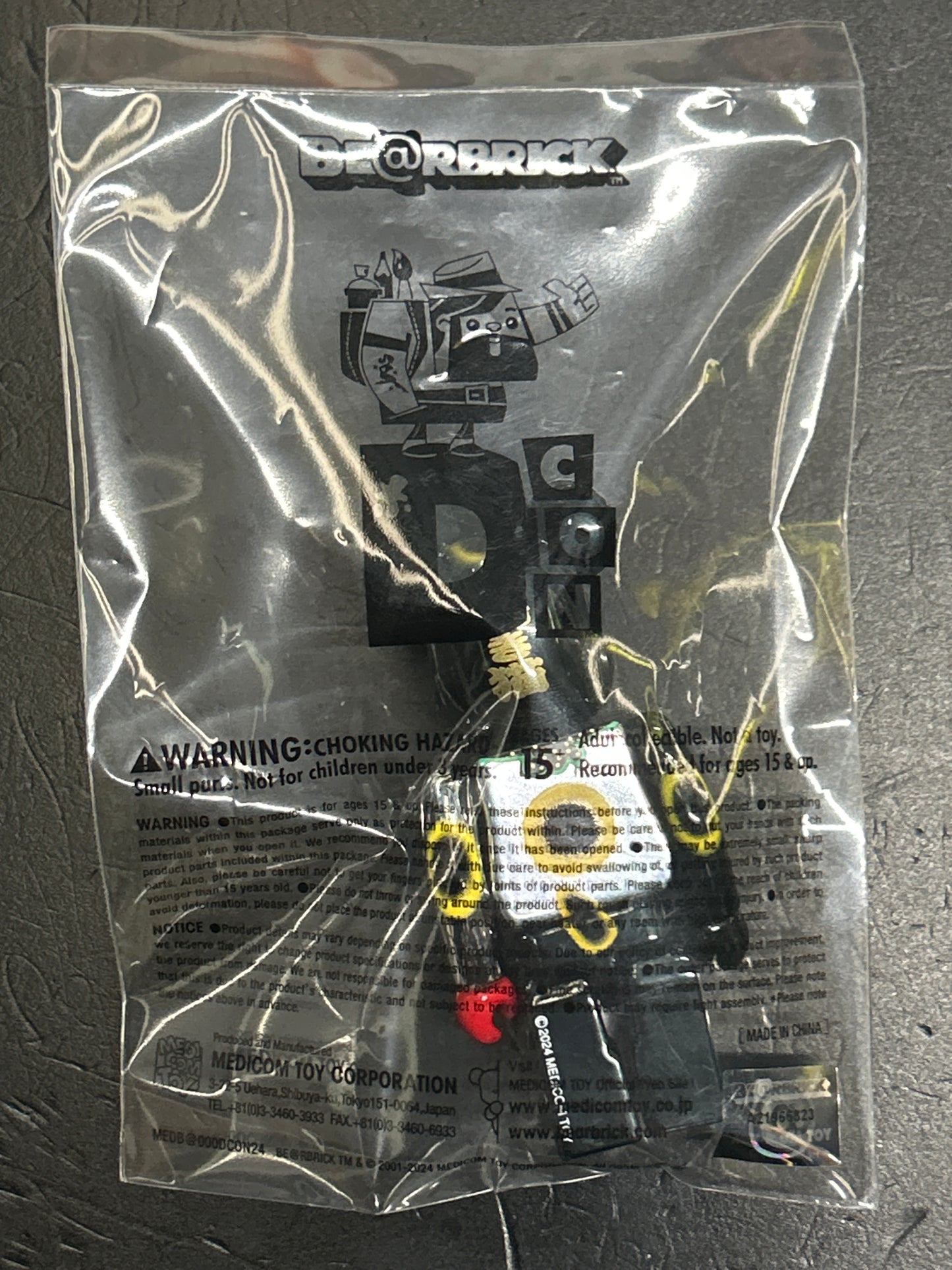 Medicom 2024 DCON BEARBRICK EXCLUSIVE