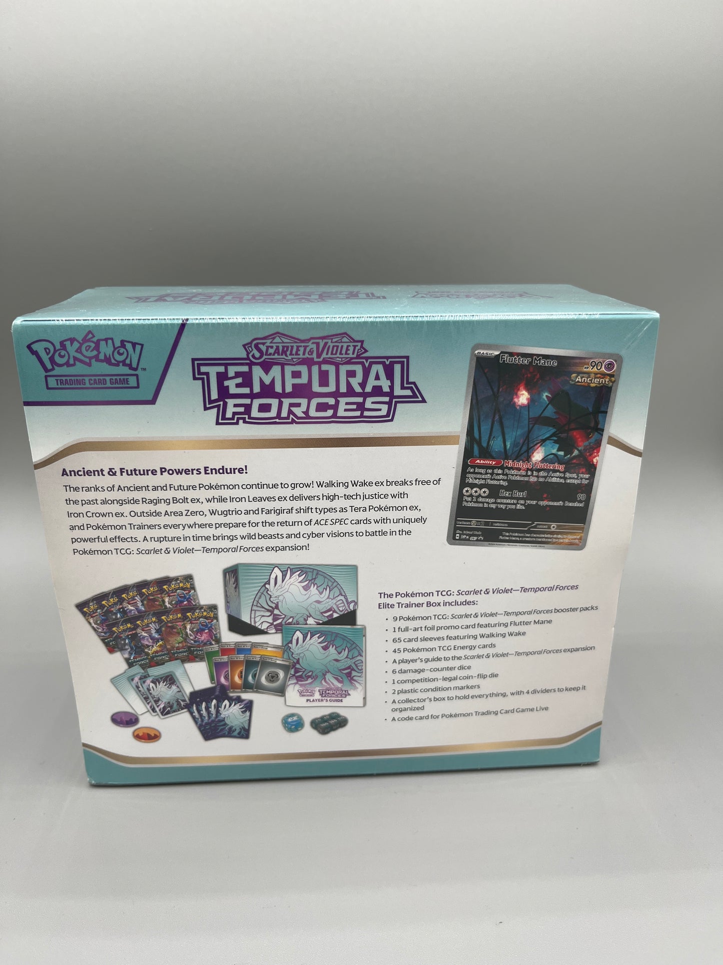 Pokémon TCG Scarlet & Violet Temporal Forces Elite Trainer Box SEALED