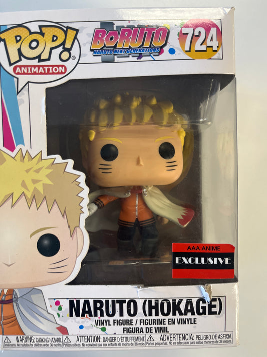FUNKO POP ANIMATION BORUTO #724 NARUTO HOKAGE