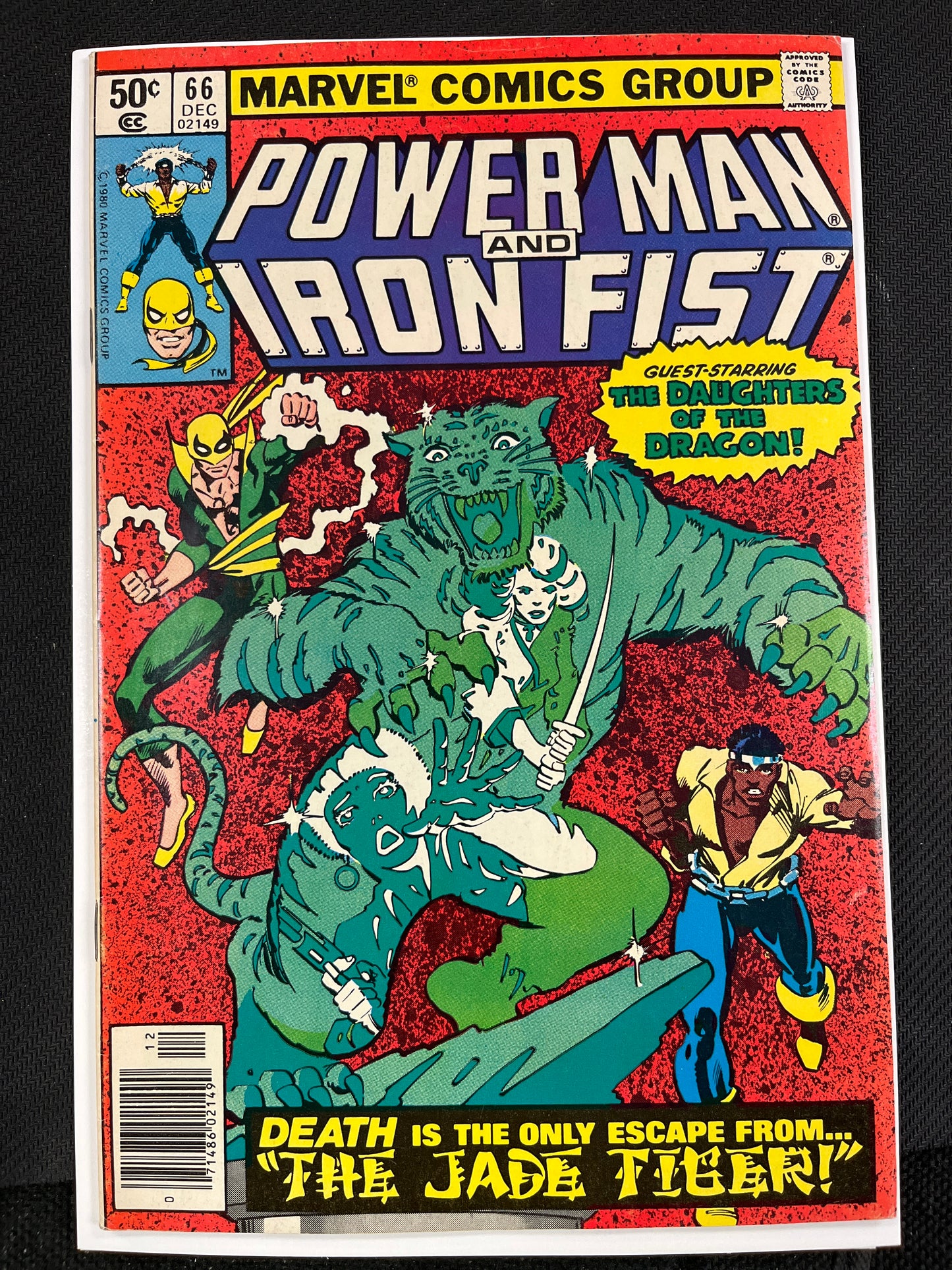 POWERMAN AND IRON FIST #66 VF/NM (1980 MARVEL KEY, WOW MARK JEWELERS VARIANT COMIC!!) 2nd SABERTOOTH APPEARANCE!