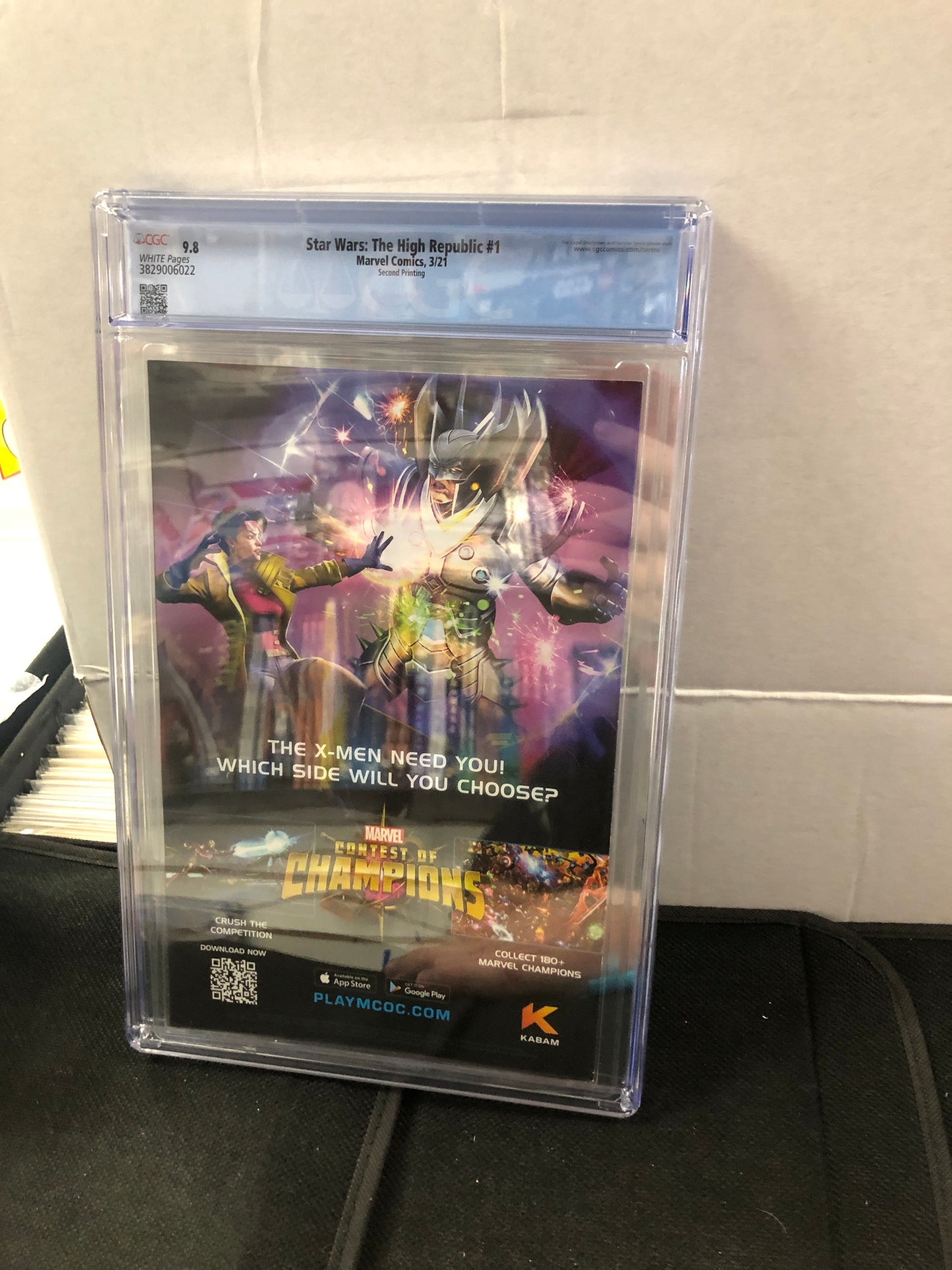 MARVEL COMICS STAR WARS THE HIGH REPUBLIC #1 (2021) SECOND PRINTING 1ST APPEARANCE OF KEEVE TRENNIS CGC 9.8 WP