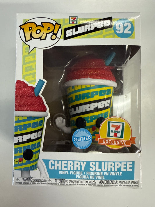 FUNKO POP 7 ELEVEN CHERRY SPURPEE 92 GLITTER