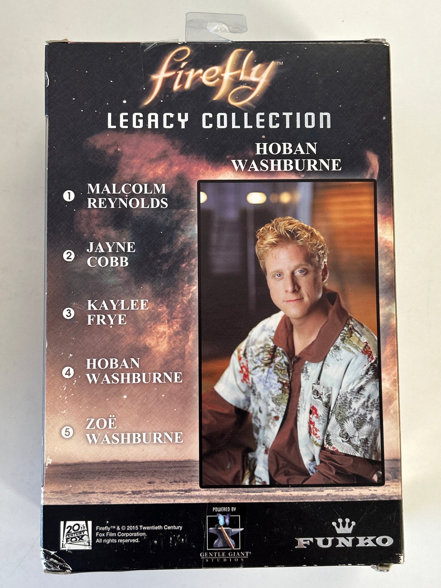 FUNKO FIREFLY LEGACY COLLECTION HOBAN WASHBURNE FIGURE NEW IN LIGHT PLAY BOX