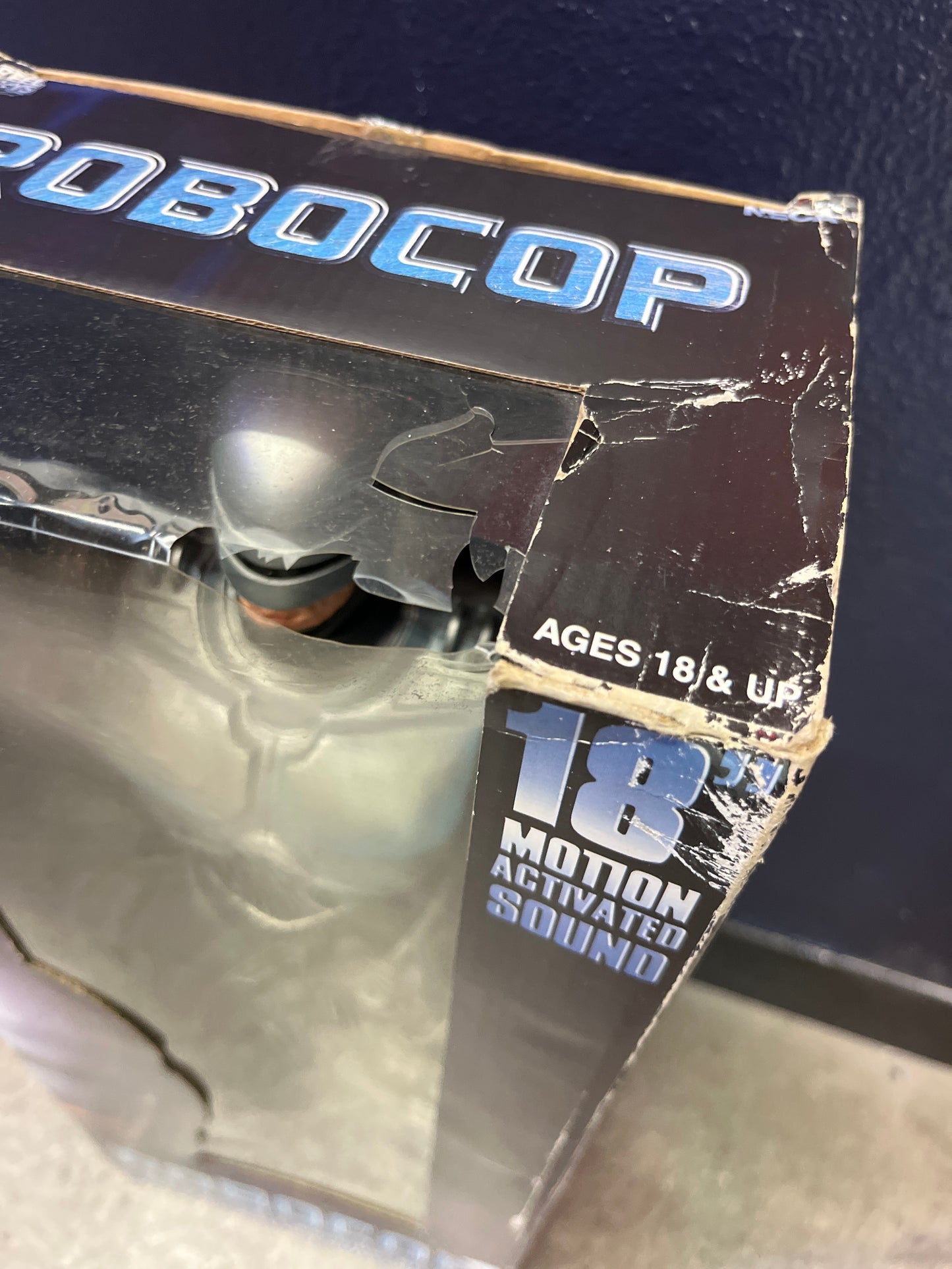 NECA robocop 18” motion activated sound action figure
