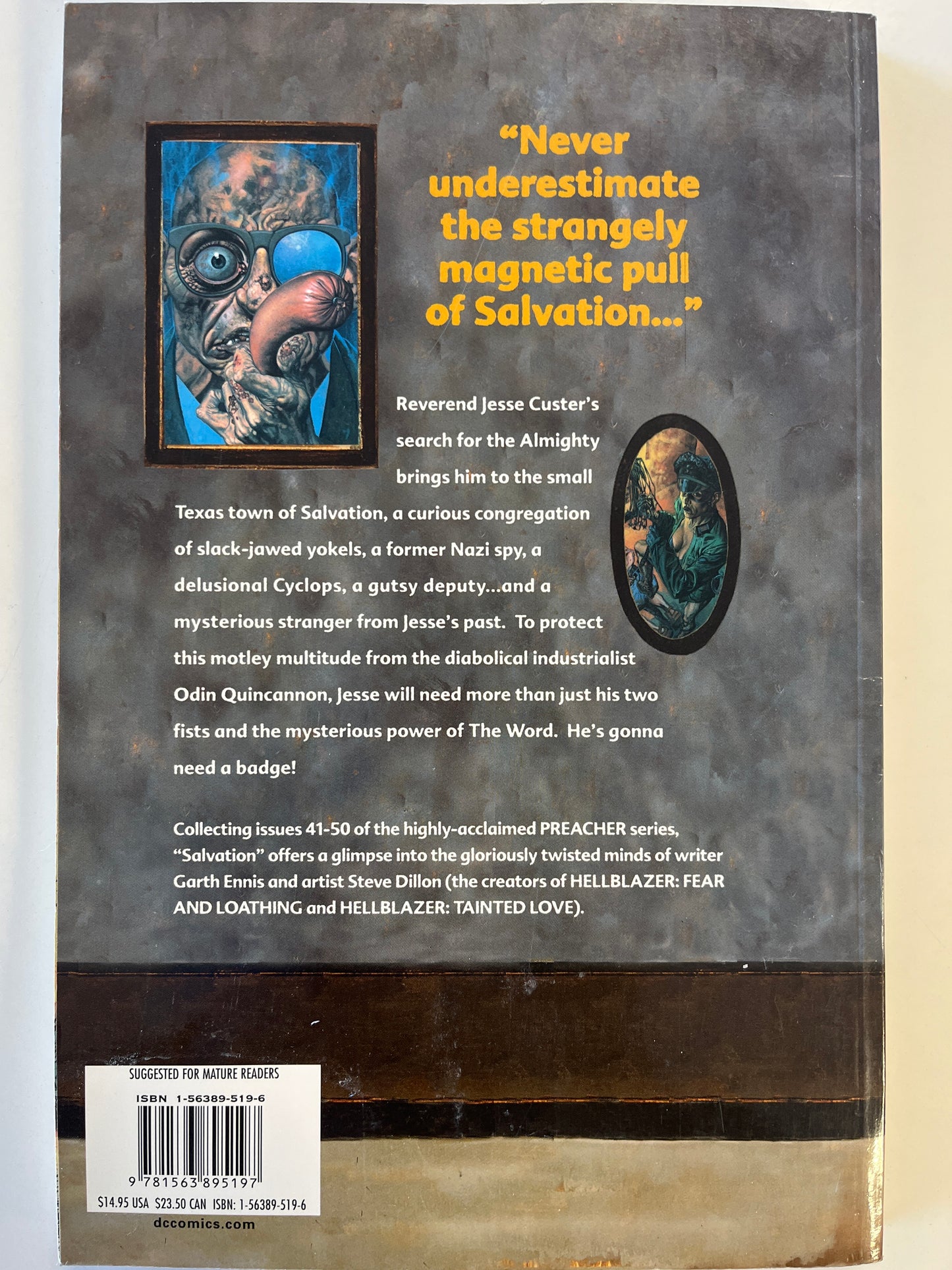 DC COMICS VERTIGO PREACHER: SALVATION BOOK #7 TRADE PAPERBACK