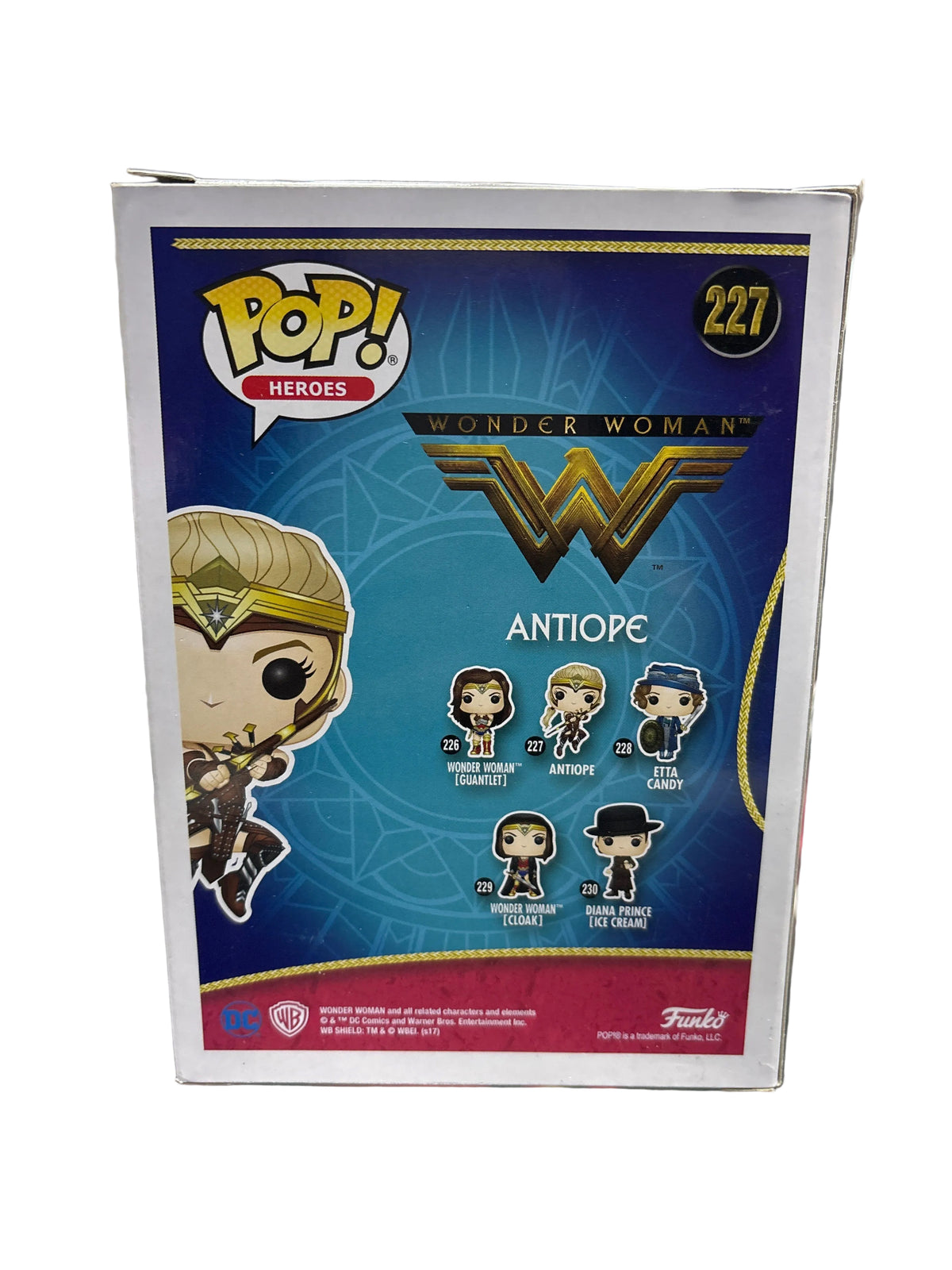FUNKO POP HEROES WONDER WOMAN ANTIOPE 227