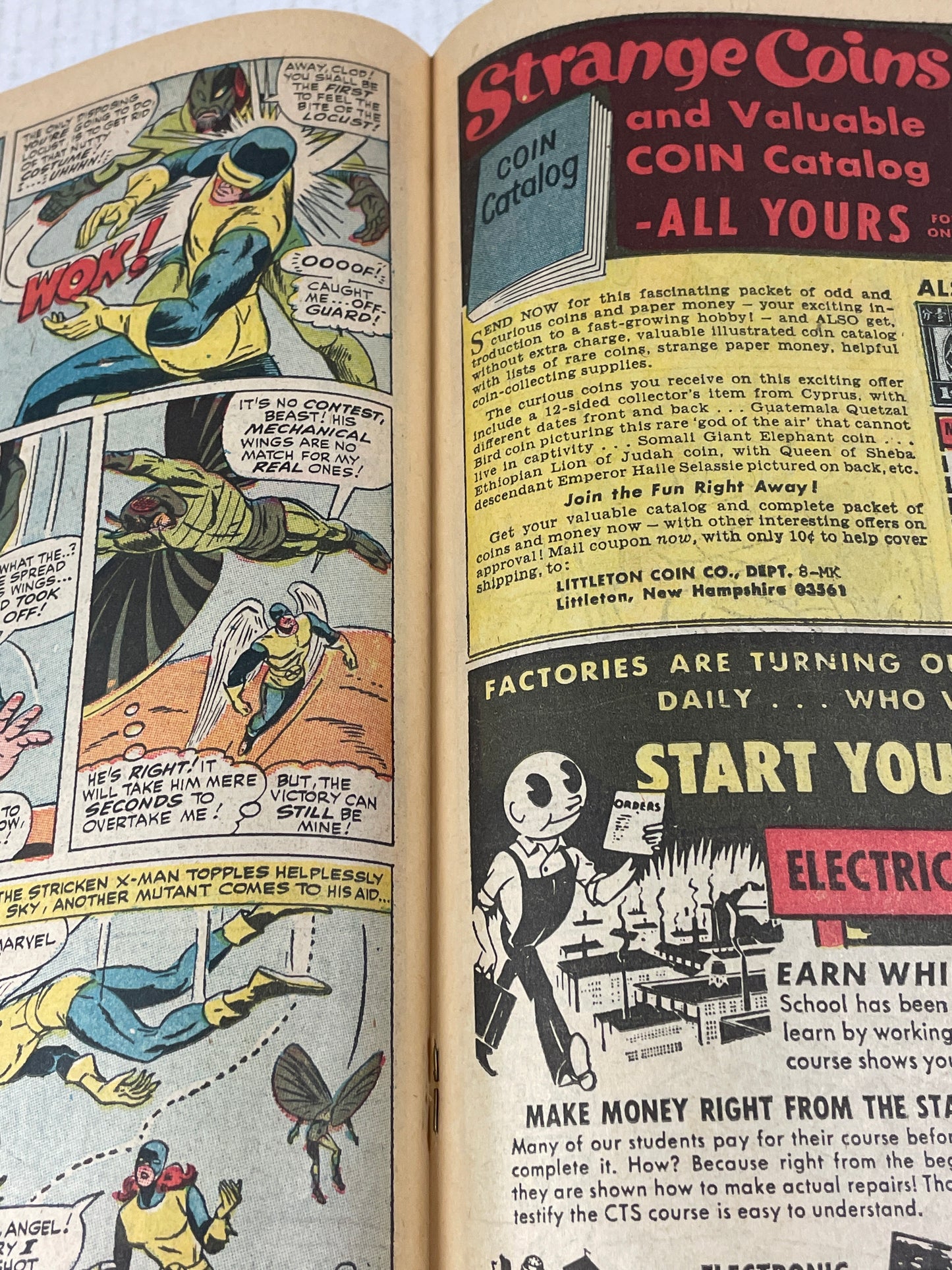 THE X-MEN #24 FINE++/VF BEAUTY!! (1966, MARVEL SILVER AGE COMIC KEY!) 1st APPEARANCE OF LOCUST!