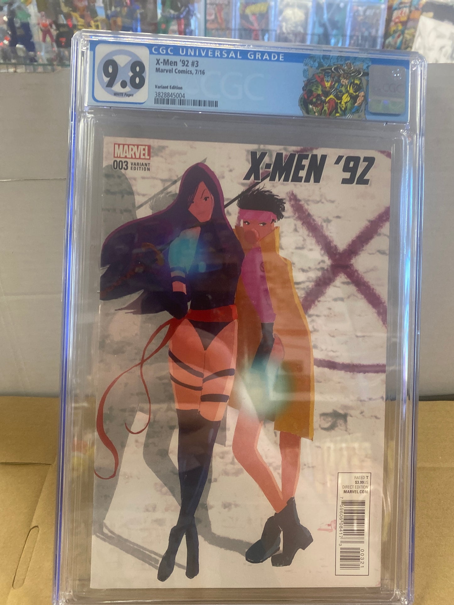 MARVEL COMICS X-MEN 92 #3 (2016) VARIANT EDITION CGC 9.8 WP