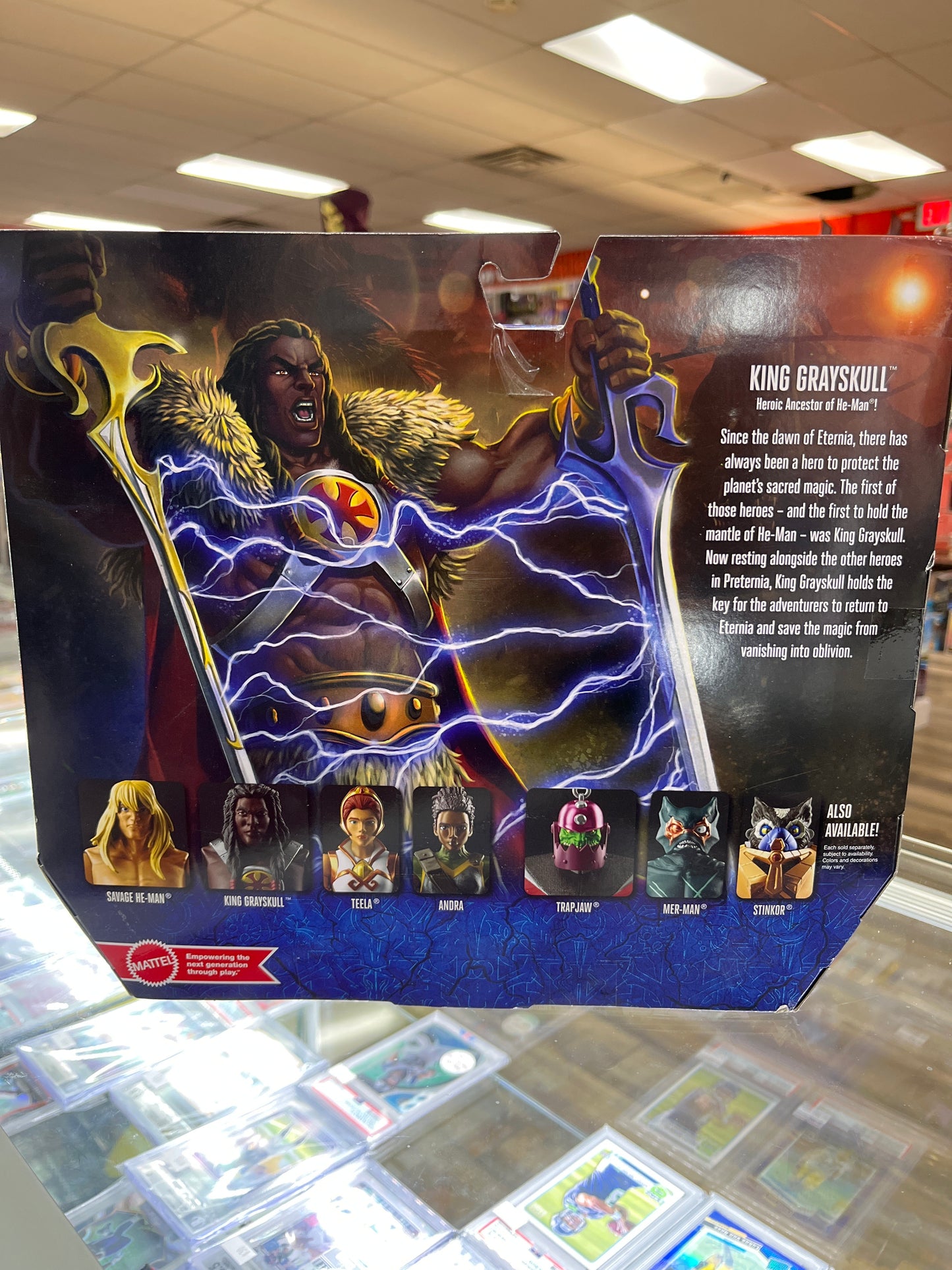 MATTEL MASTER OF THE UNIVERSE REVELATION KING GRAYSKULL ACTION FIGURE