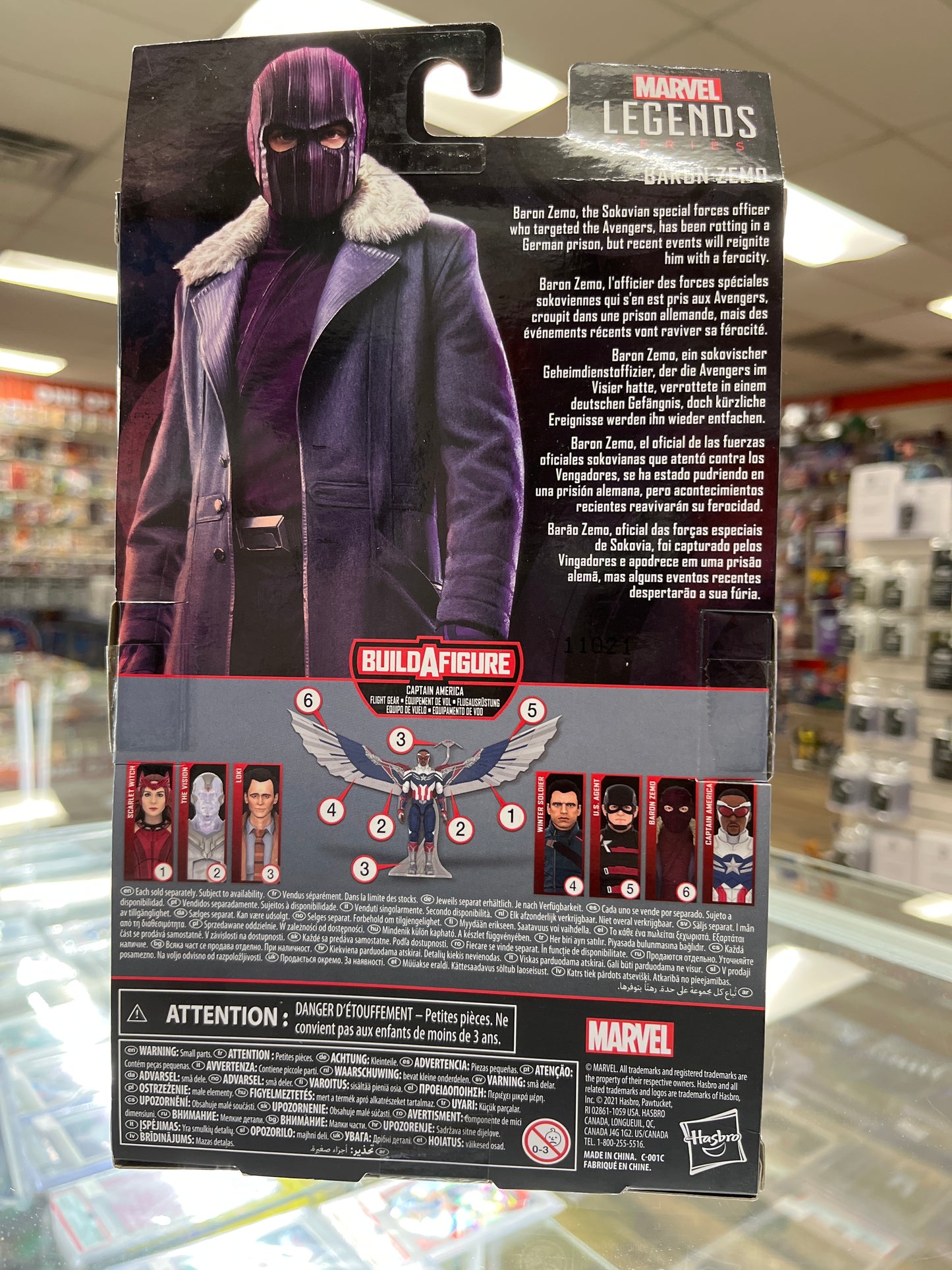 THE FALCON AND THE WINTER SOLDIER BARON ZEMO