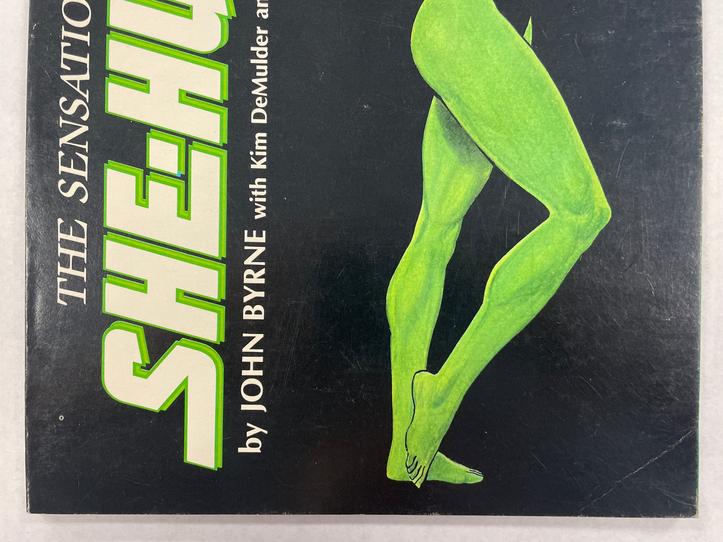 THE SENSATIONAL SHE-HULK TPB (MARVEL GRAPHIC NOVEL #18, 1985 VF+) HTF JOHN BYRNE