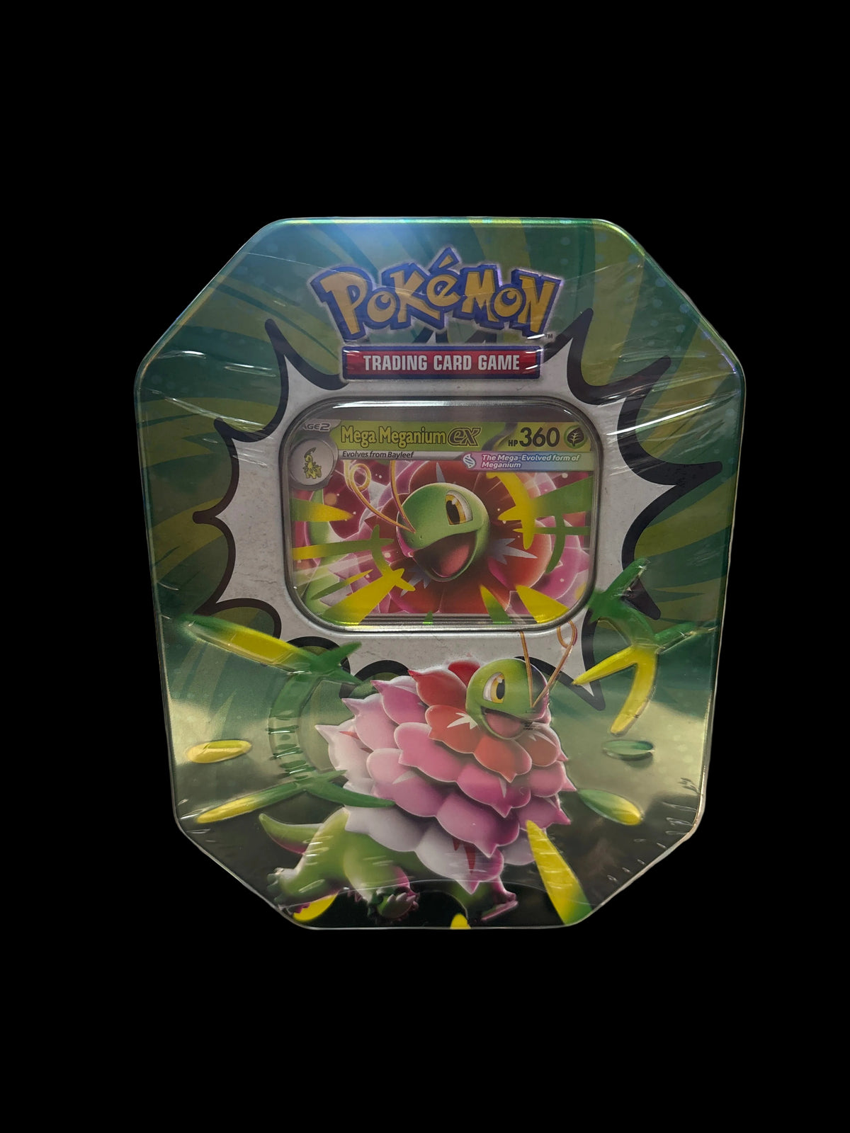 POKEMON MEGA EVOLUTION ASCENDED HEROES MEGA MEGANIUM TIN