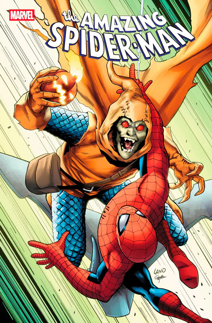 MARVEL COMICS AMAZING SPIDER-MAN (2025) #4 1:25 GREG LAND VARIANT